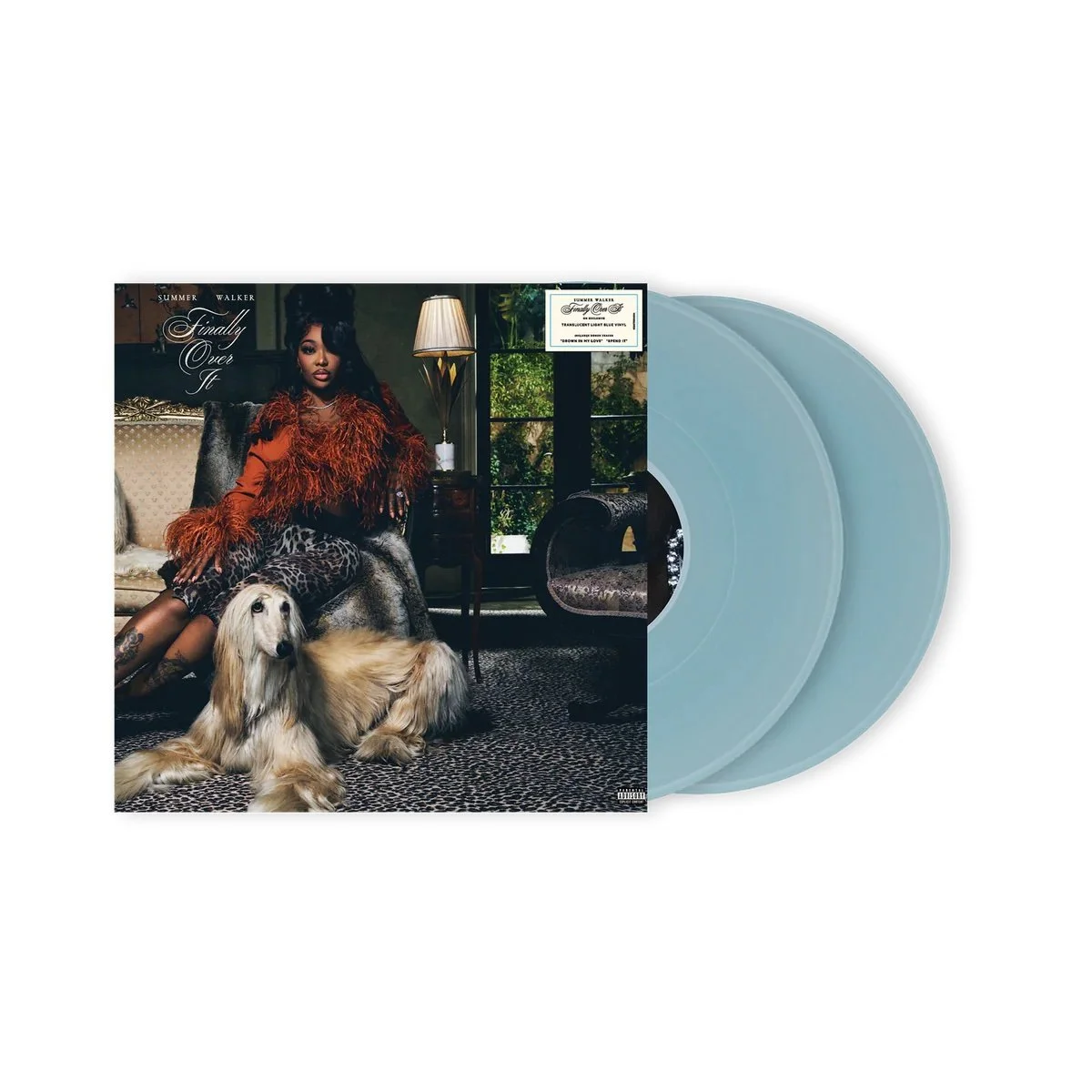 Summer Walker - Finally Over It [Explicit Content] (Translucent Light Blue Colored Vinyl) (2 LP's)