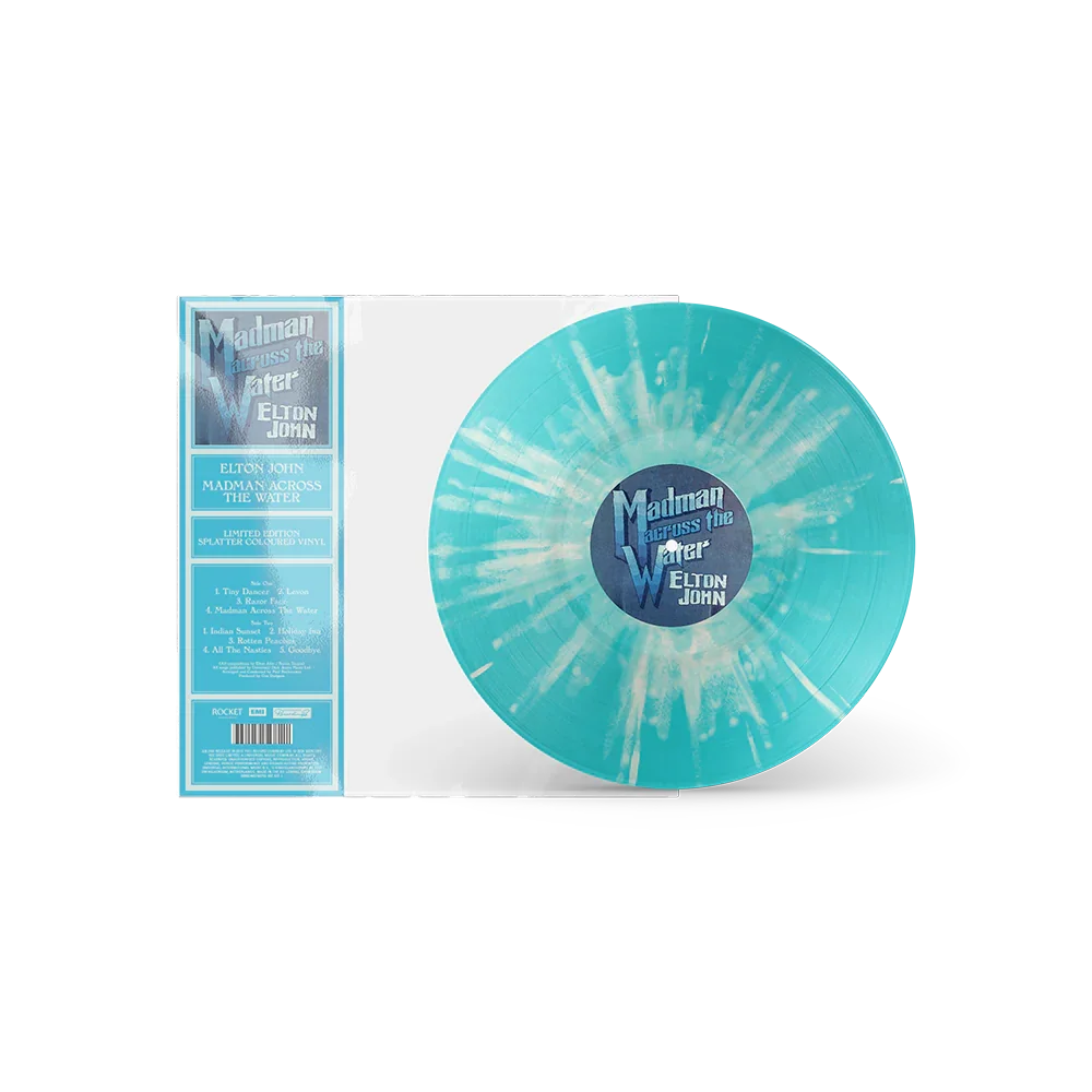 Elton John - Madman Across The Water (Blue/White Splatter, Limited Edition)