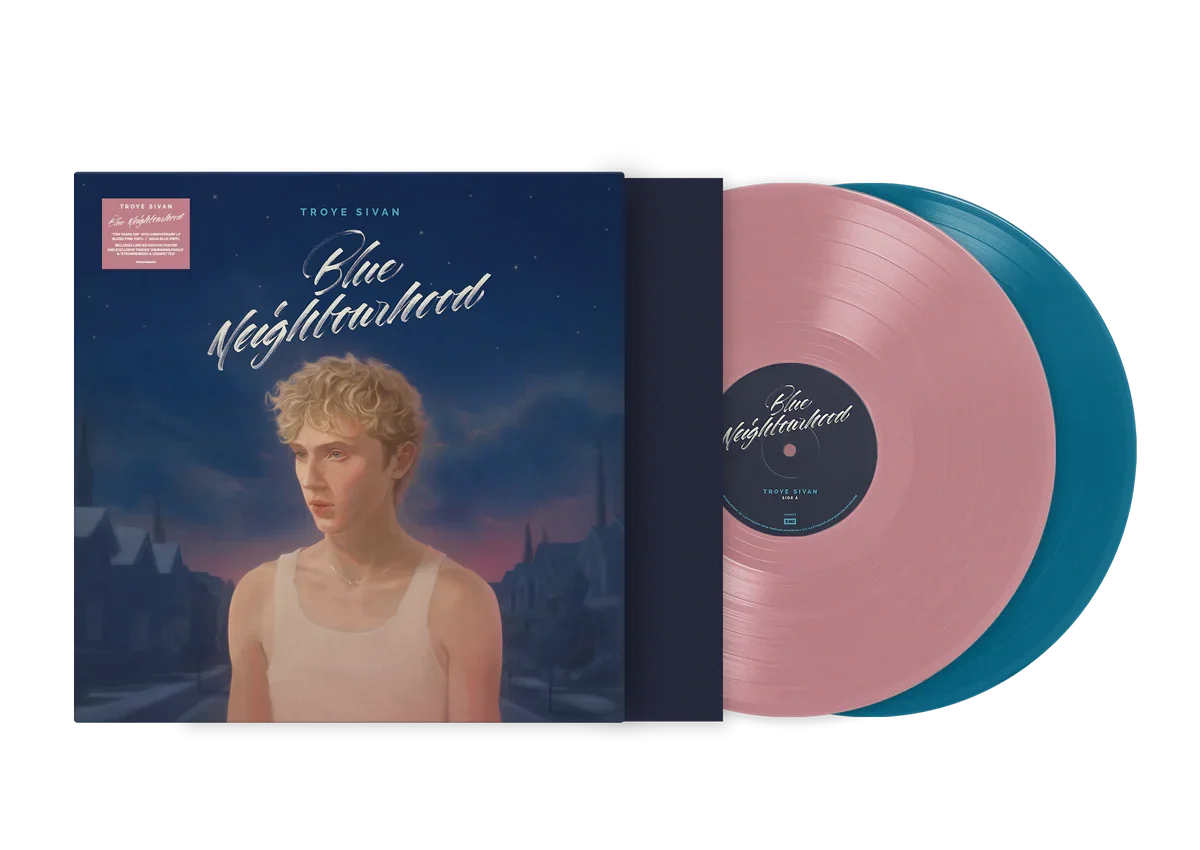 Troye Sivan - Blue Neighbourhood 'Ten Years On' (10th Anniversary) [Blush Pink/Aqua Blue 2 LP's]