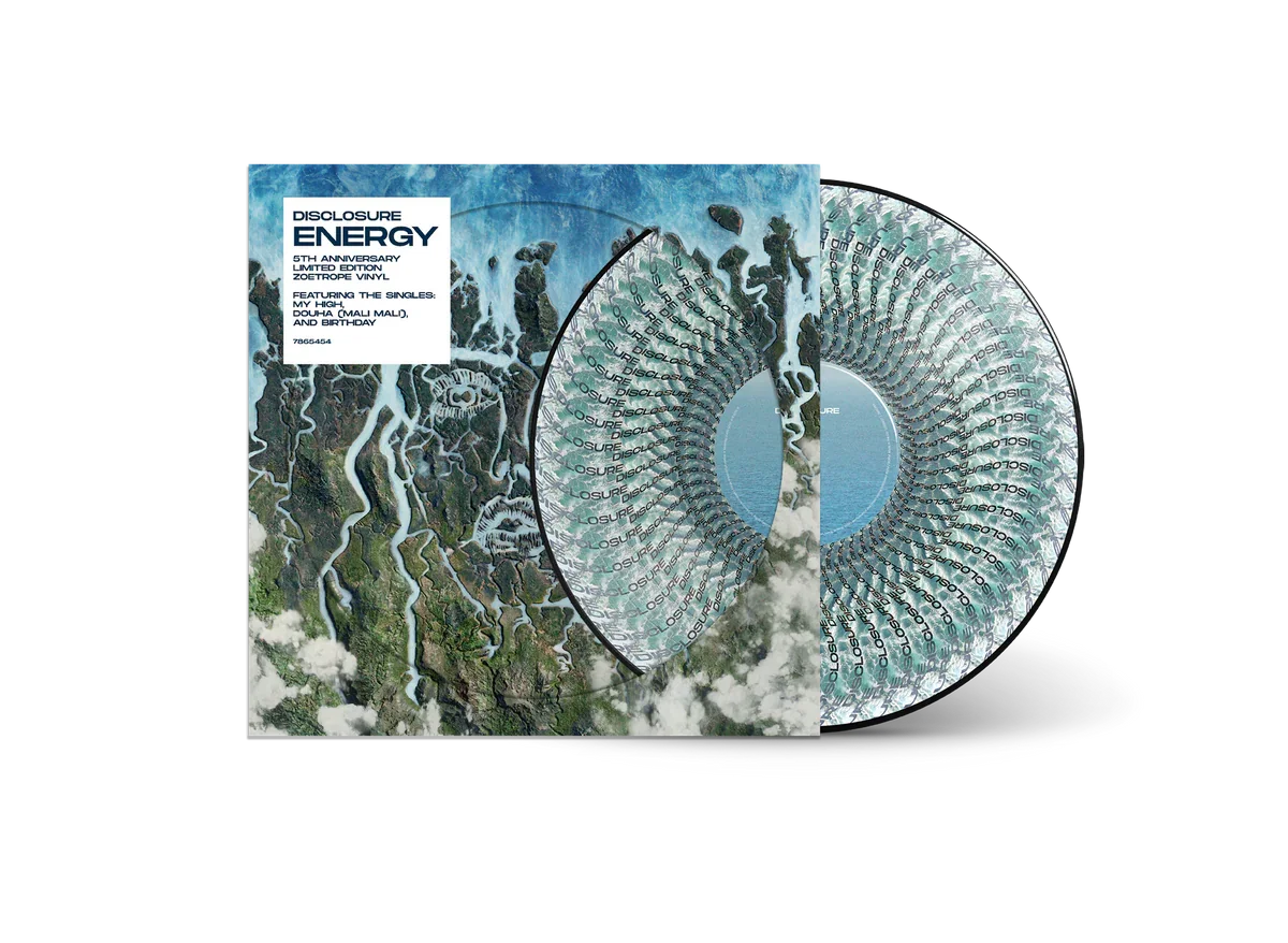 Disclosure - Energy (5th Anniversary Edition) (Zoetrope Vinyl) Limited Edition