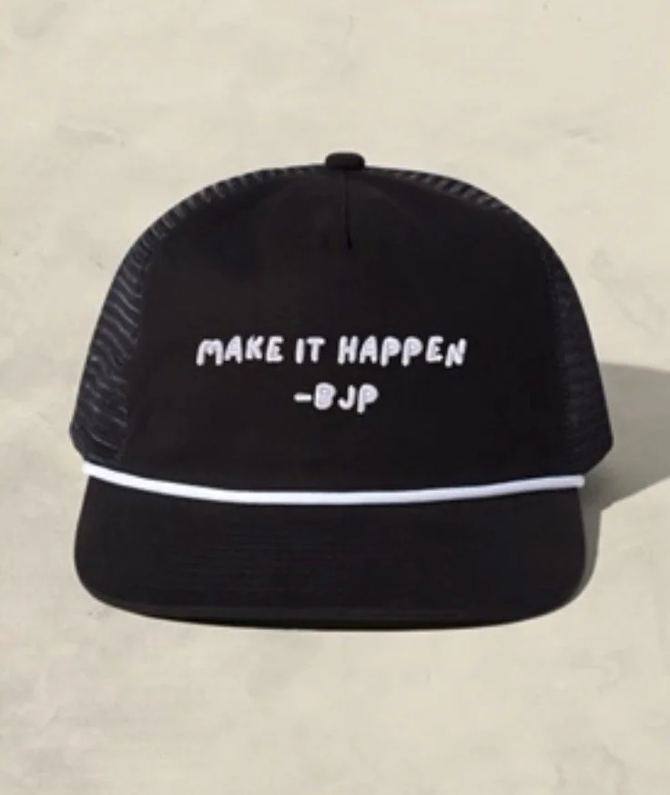 Black Trucker Hat