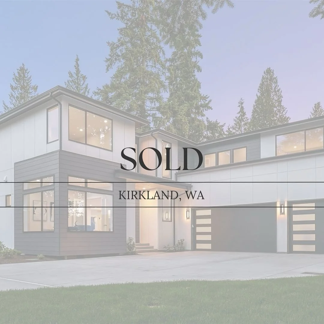 My most recent closing happened yesterday&mdash;a beautiful new construction home in Kirkland. 

Referred by a past client, my clients were ready to upgrade their family into a new home but wasn't sure how it was going to work. 

This one took me a l