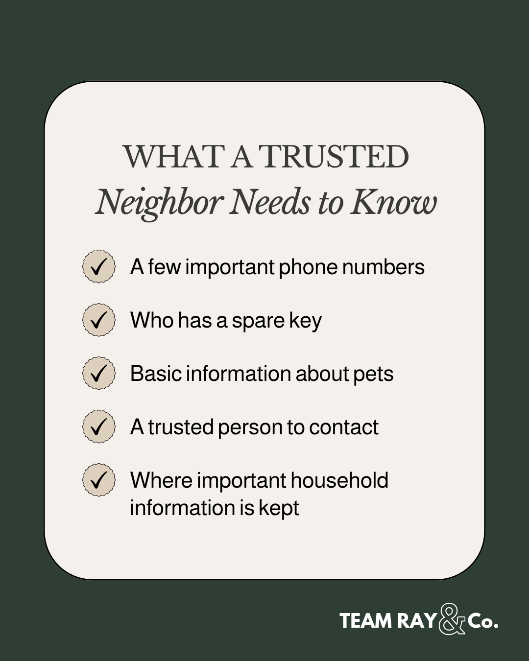 What a Trusted Neighbor Needs to Know graphics
