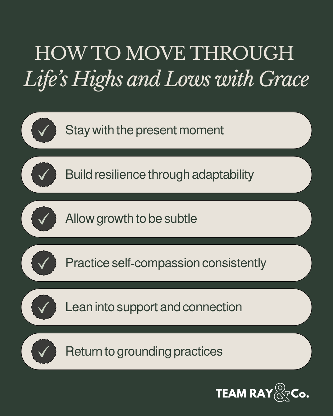 How to Move Through Life’s Highs and Lows with Grace graphics