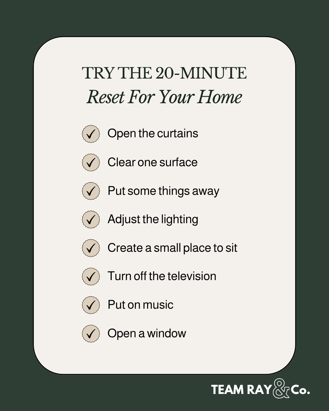 Try The 20-Minute Reset for Your Home graphics