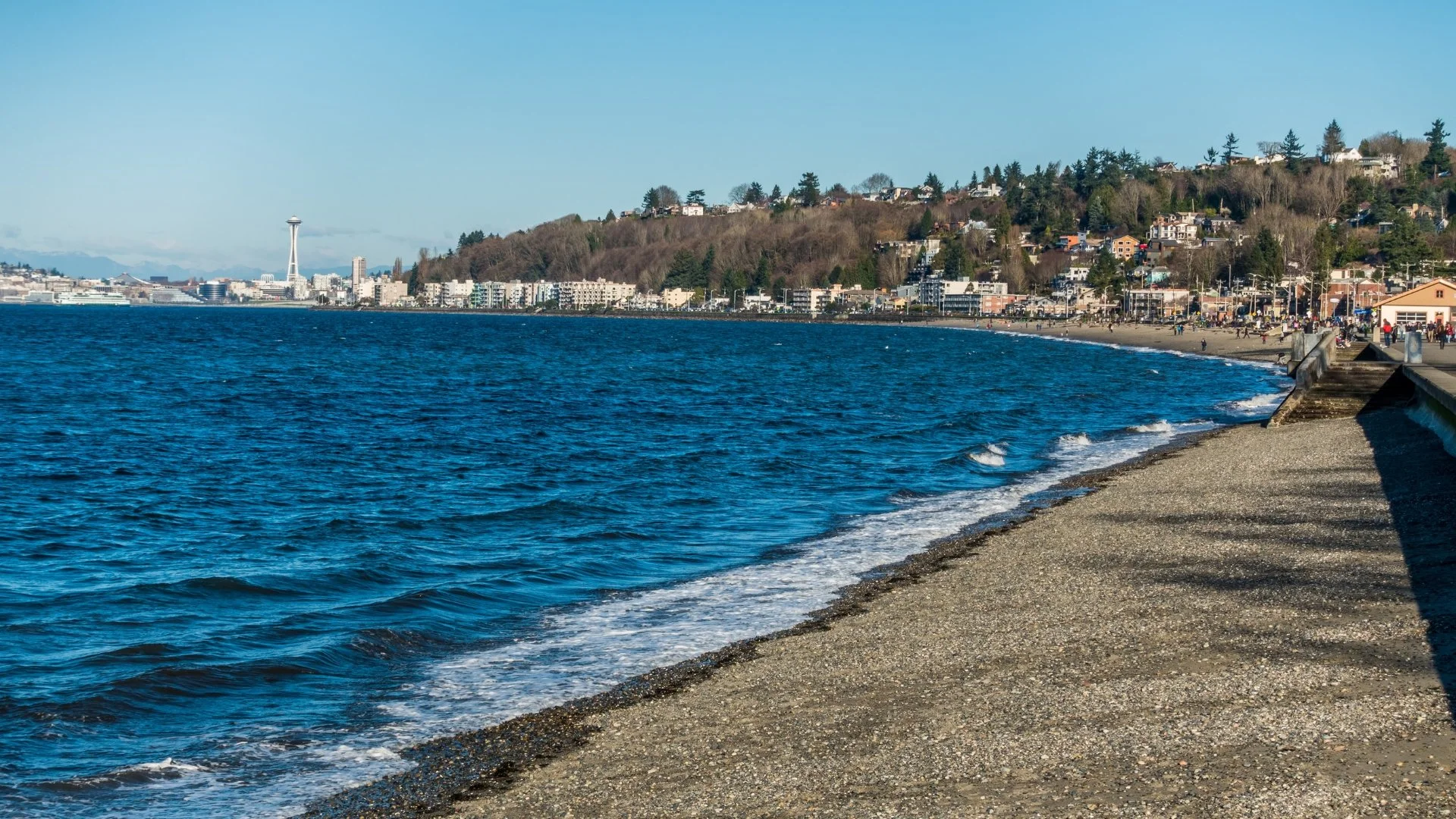 Alki Beach Park, Seattle