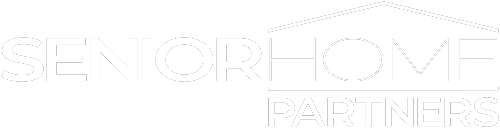 Senior Home Partners White Logo