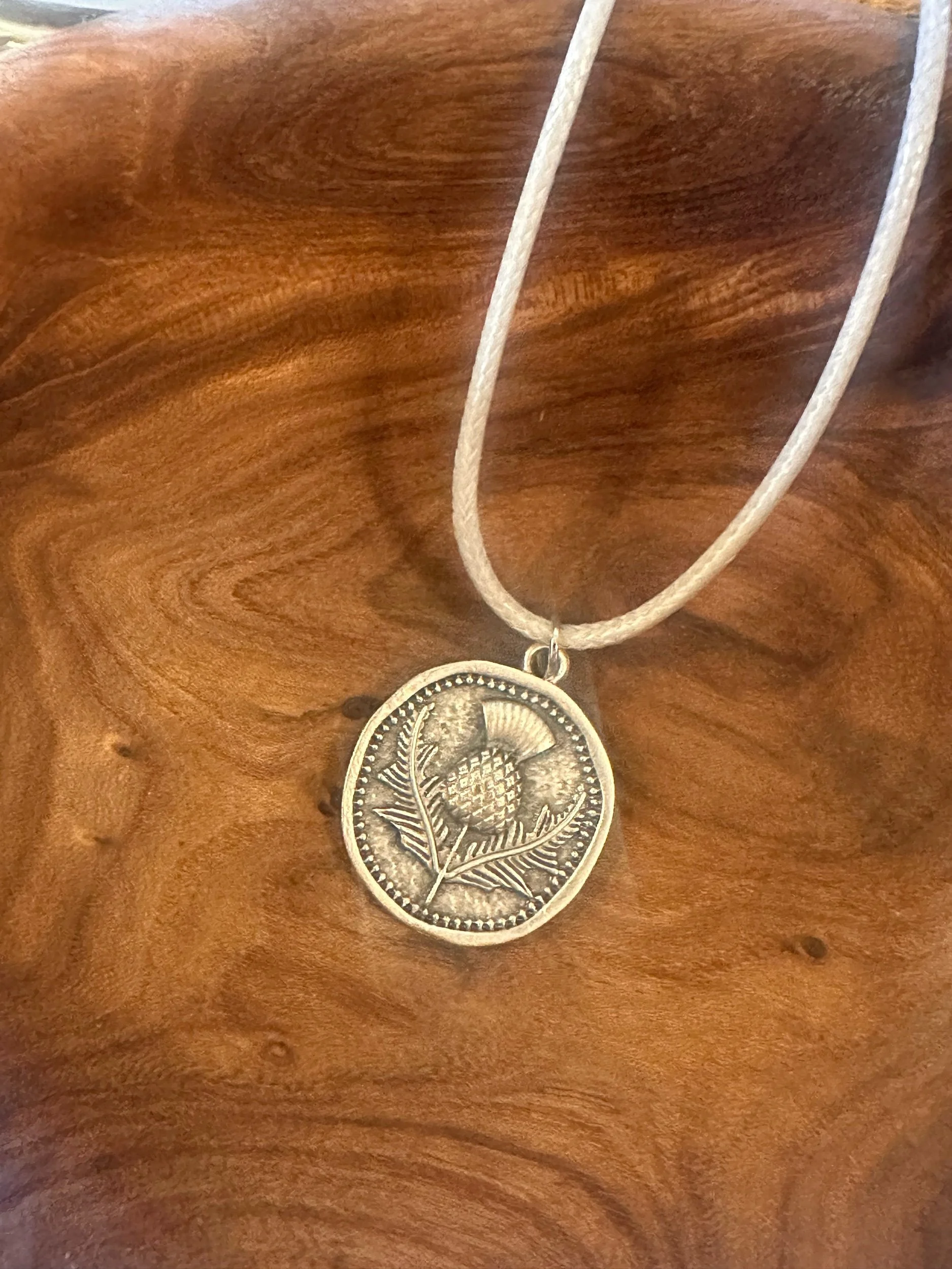 Alpine Thistle Necklace