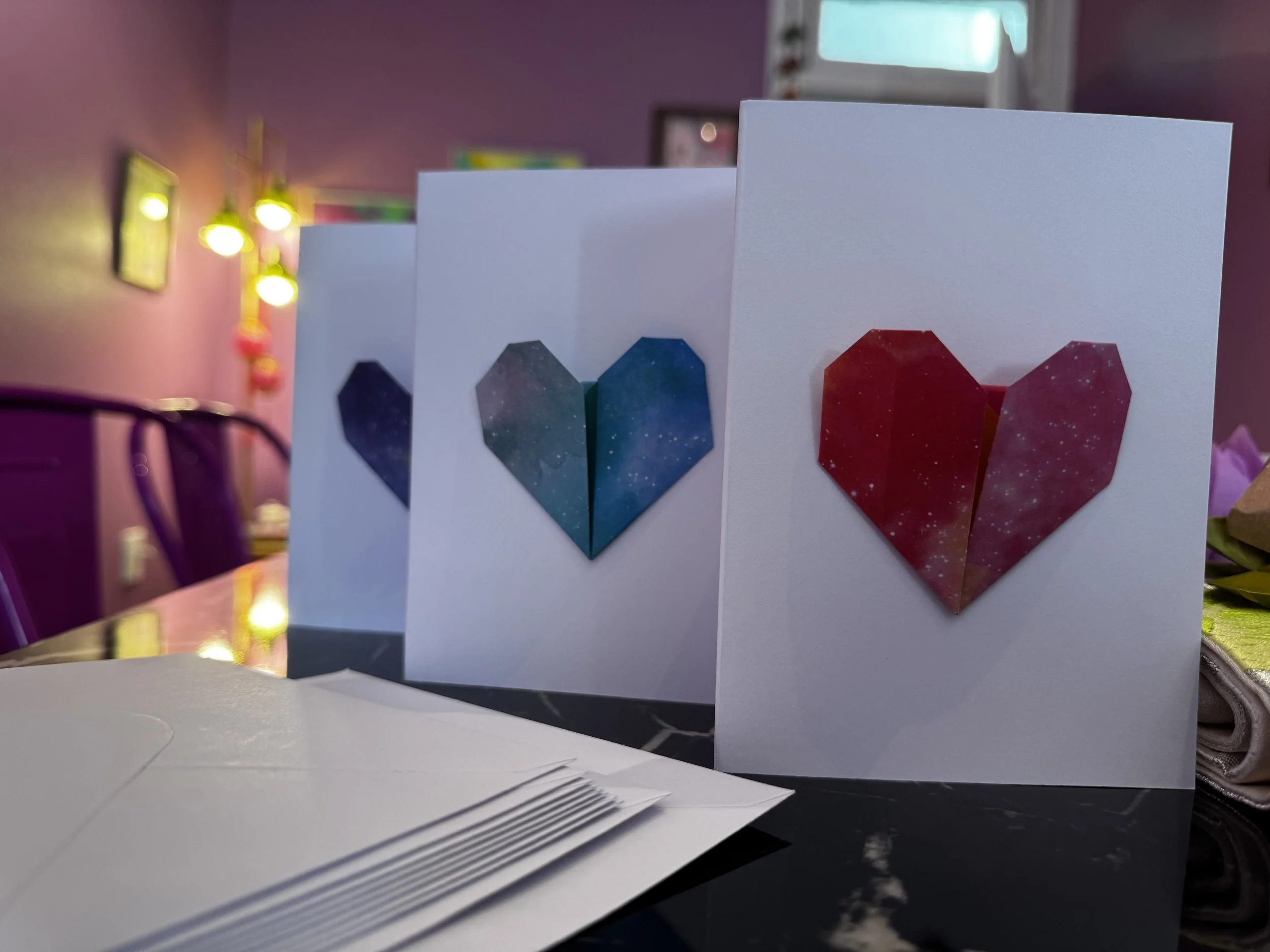 ORIGAMI GRATITUDE/GREETING CARDS