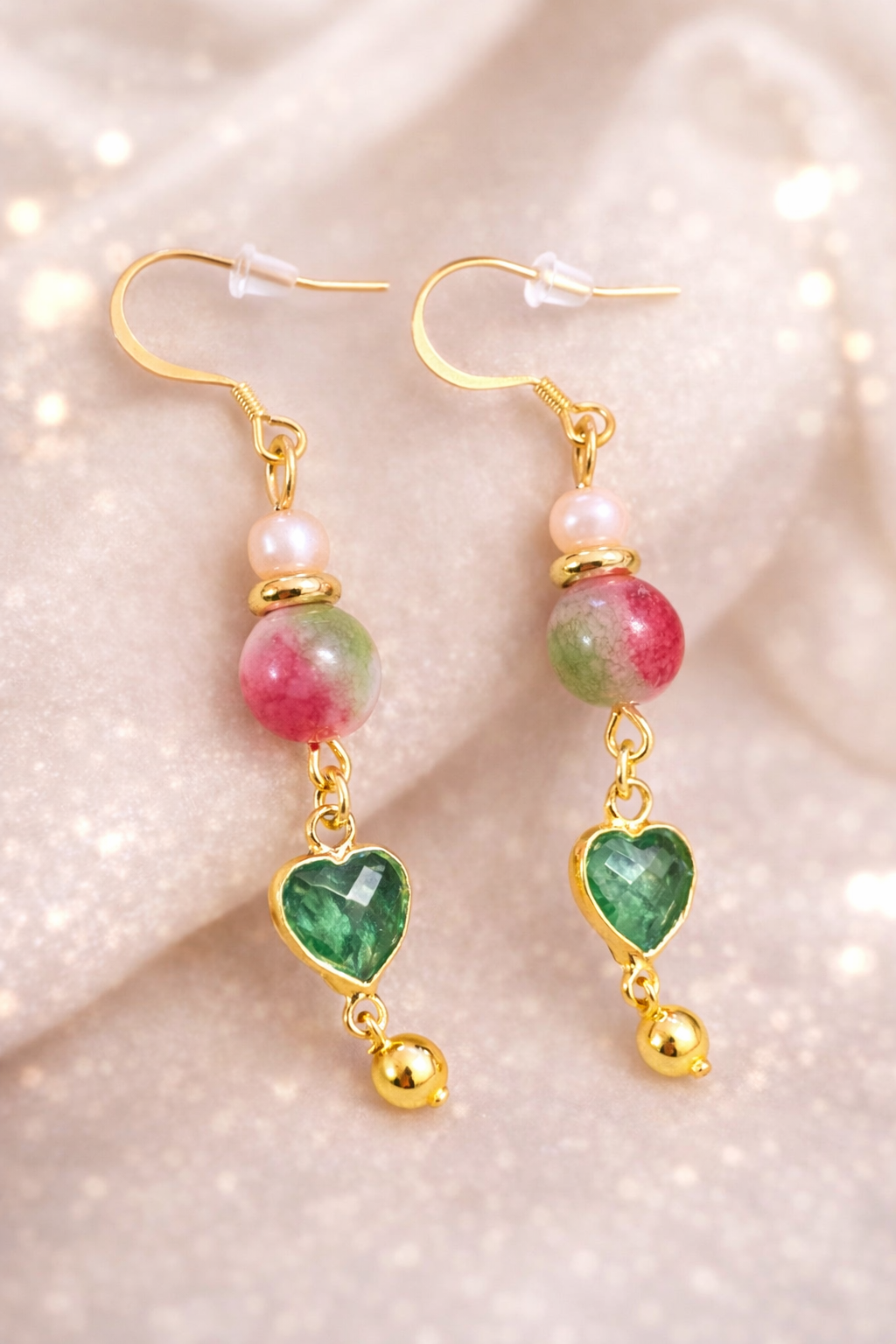 Heartfelt Elegance Handmade Earrings