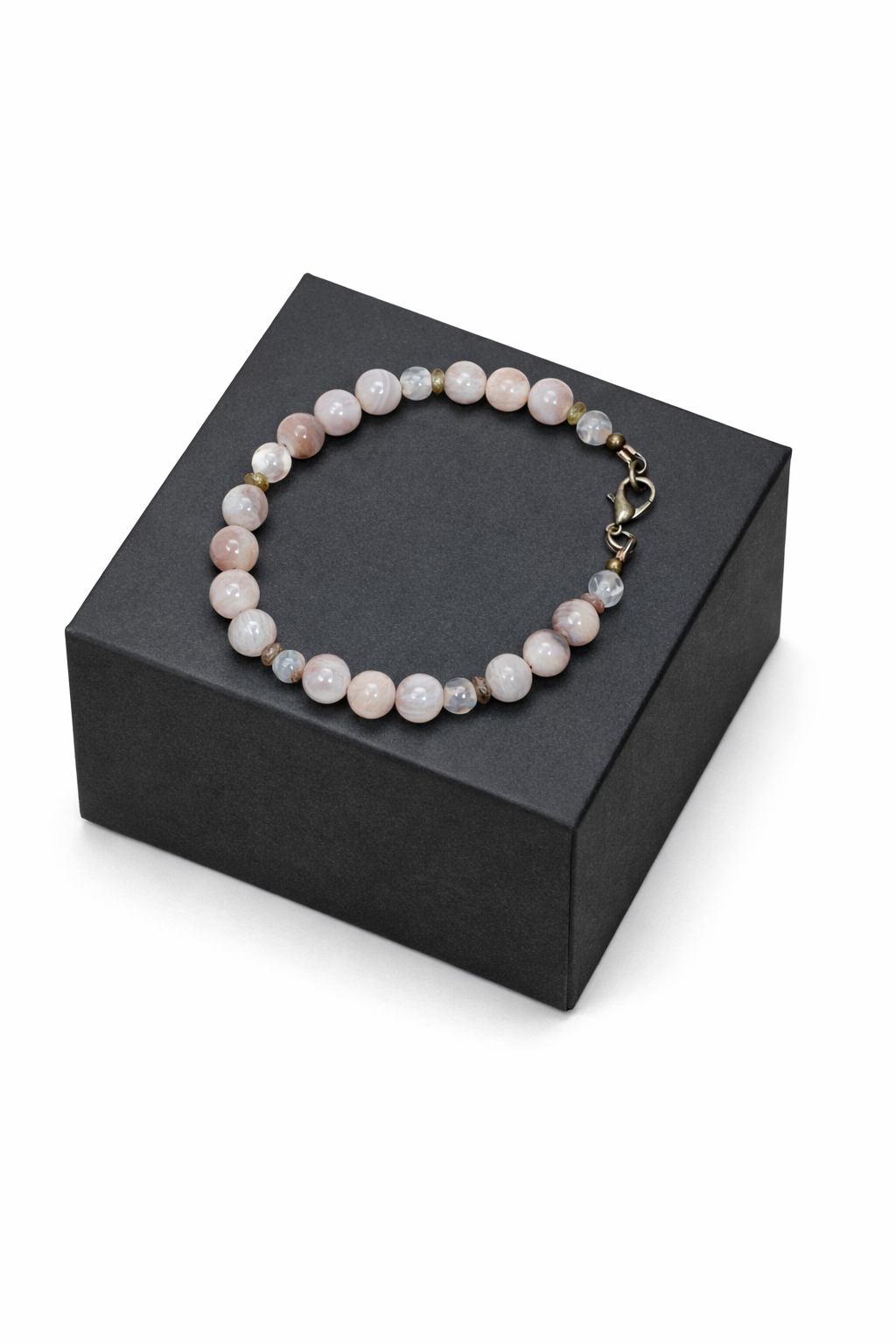 Elegant Harmony Natural Stone Bracelet