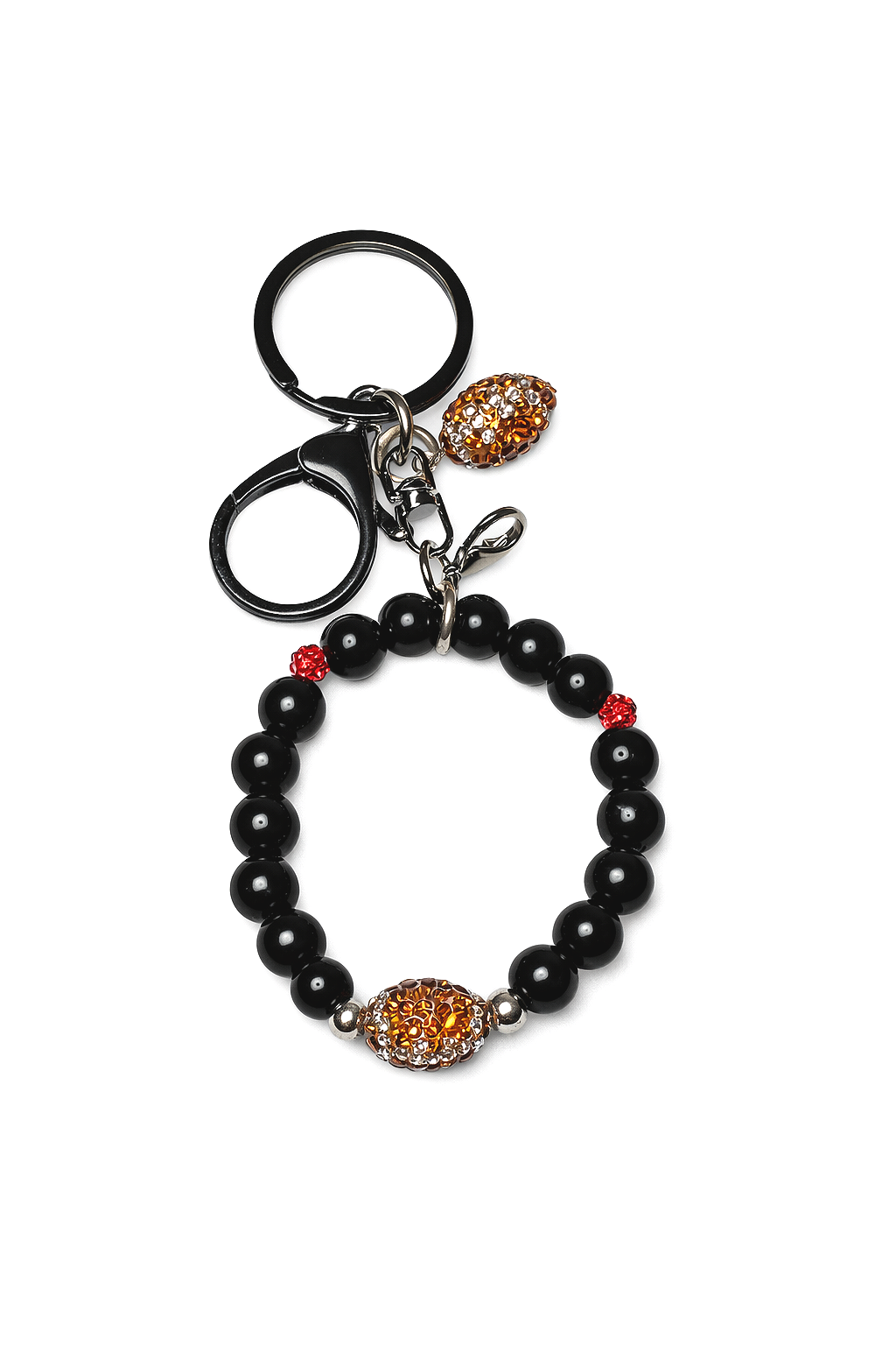 Elegant Beaded Keychain