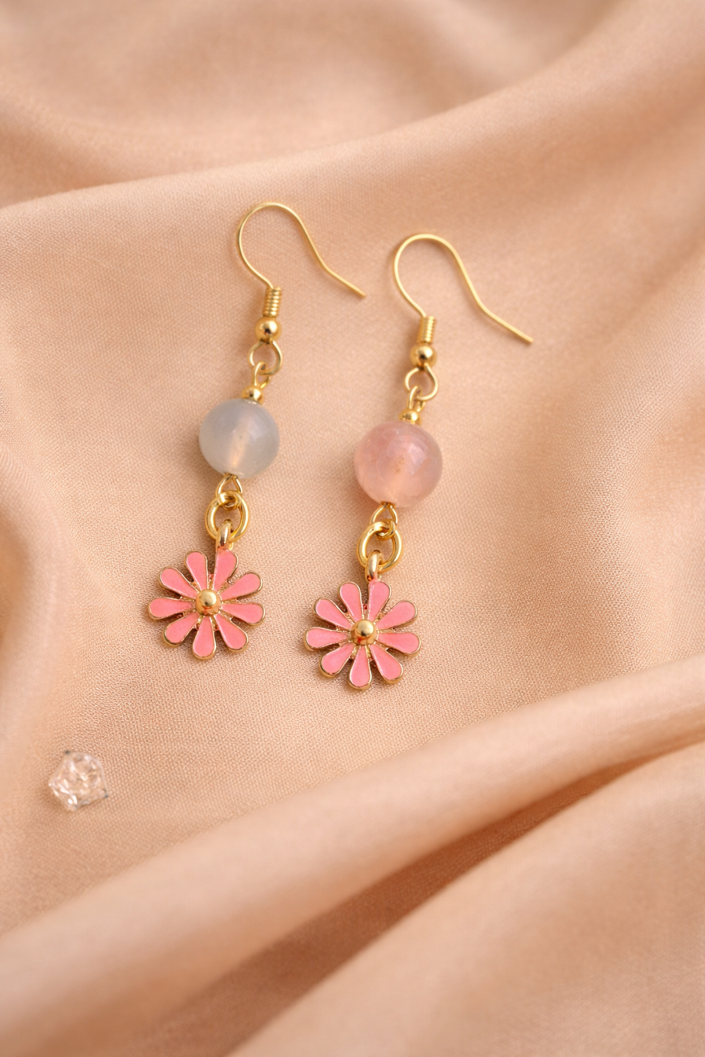 Daisy Delight Stone Earrings
