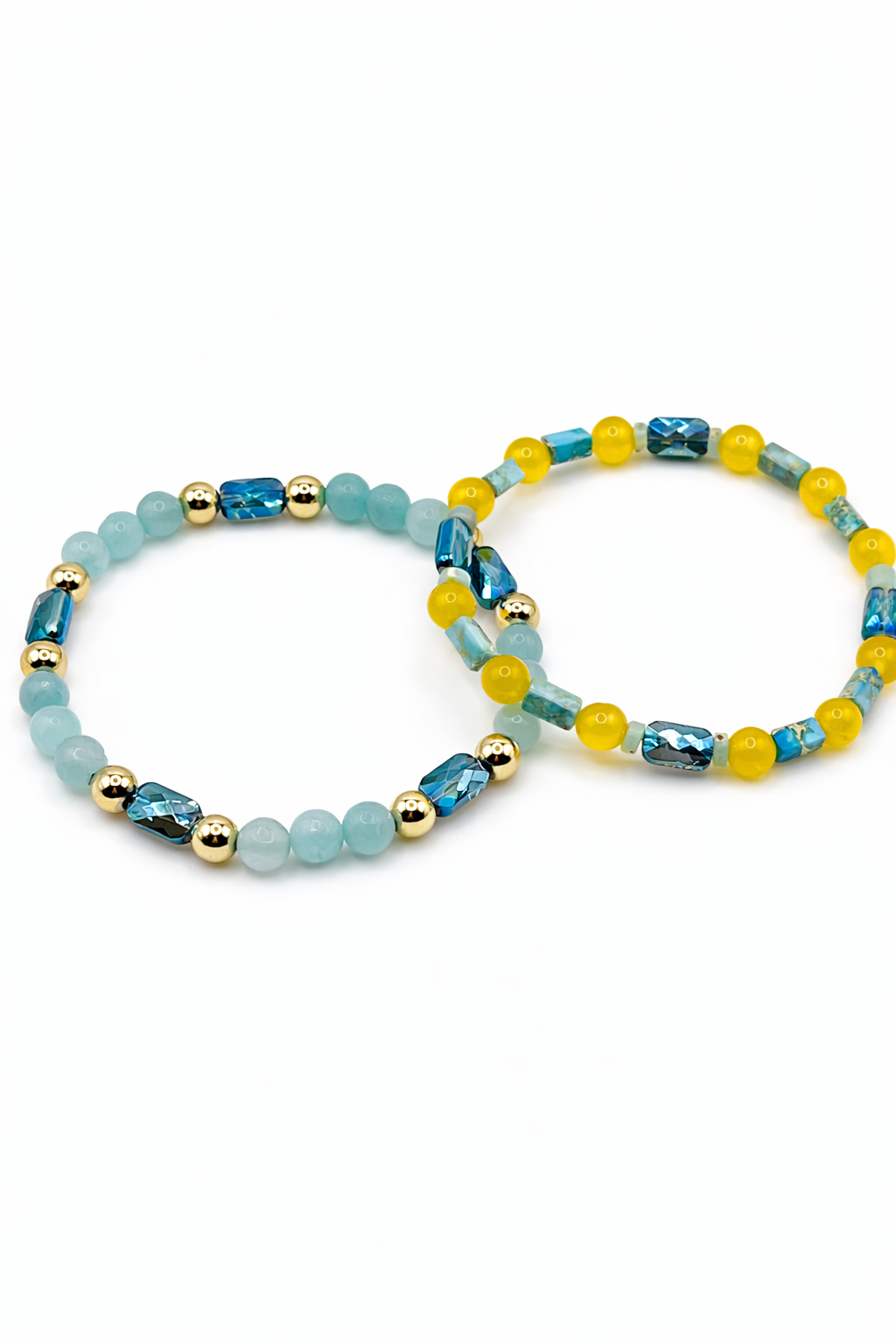 Radiant Harmony Beaded Bracelet Set