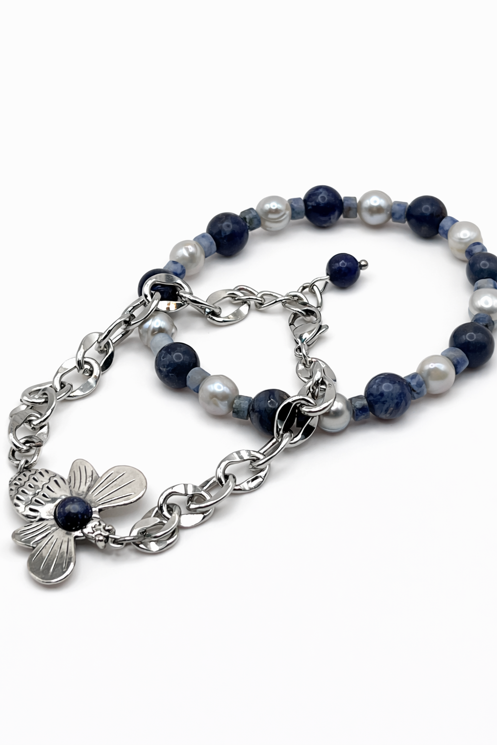 Lapis Bumblebee Bracelet
