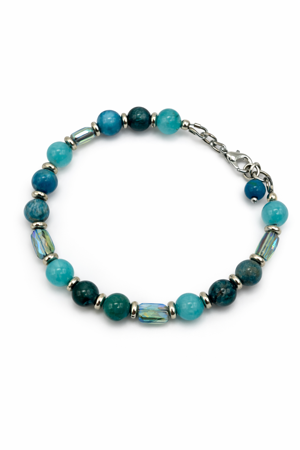 Blue Serenity Gemstone Bracelet
