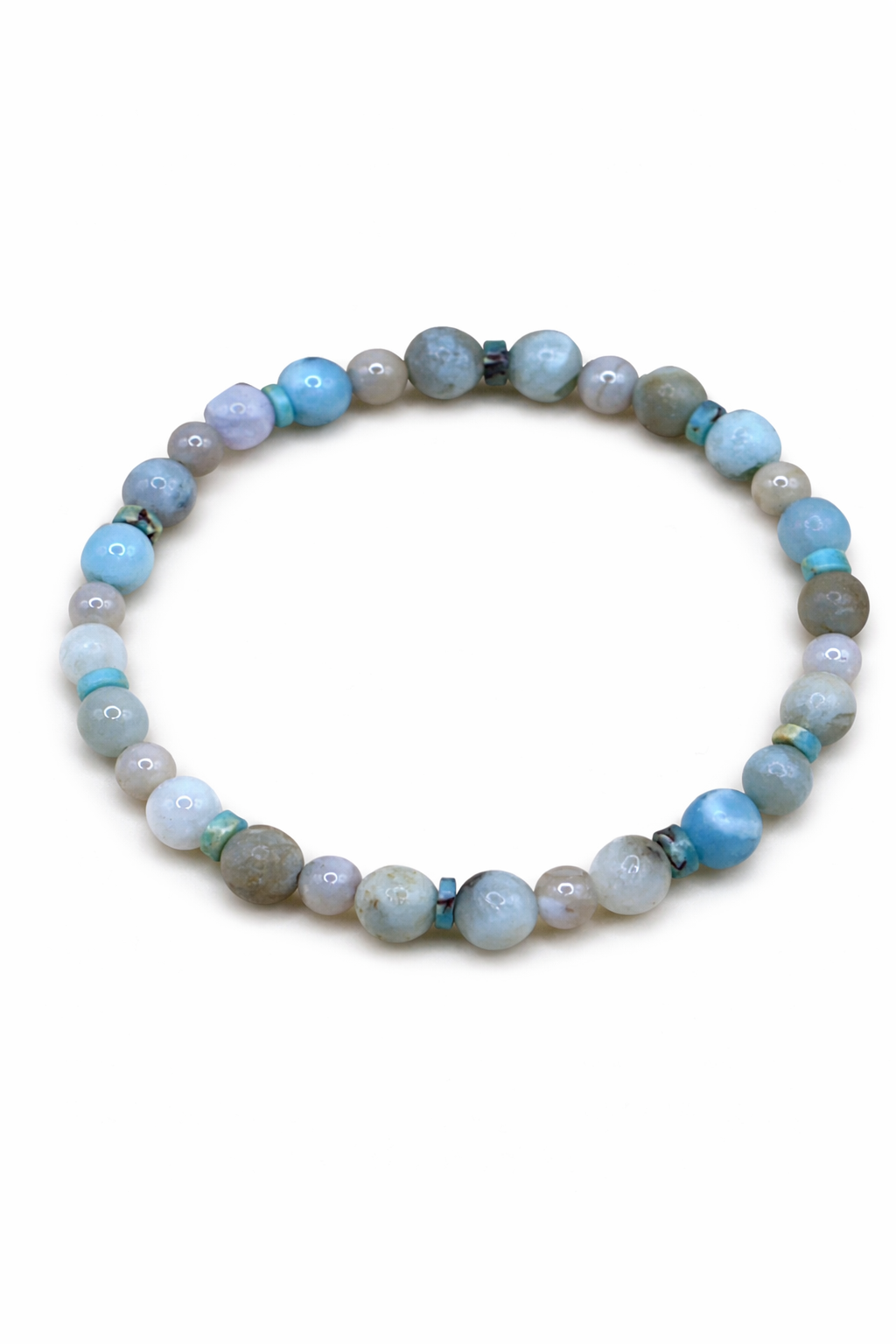 Tranquil Amazonite Beaded Bracelet
