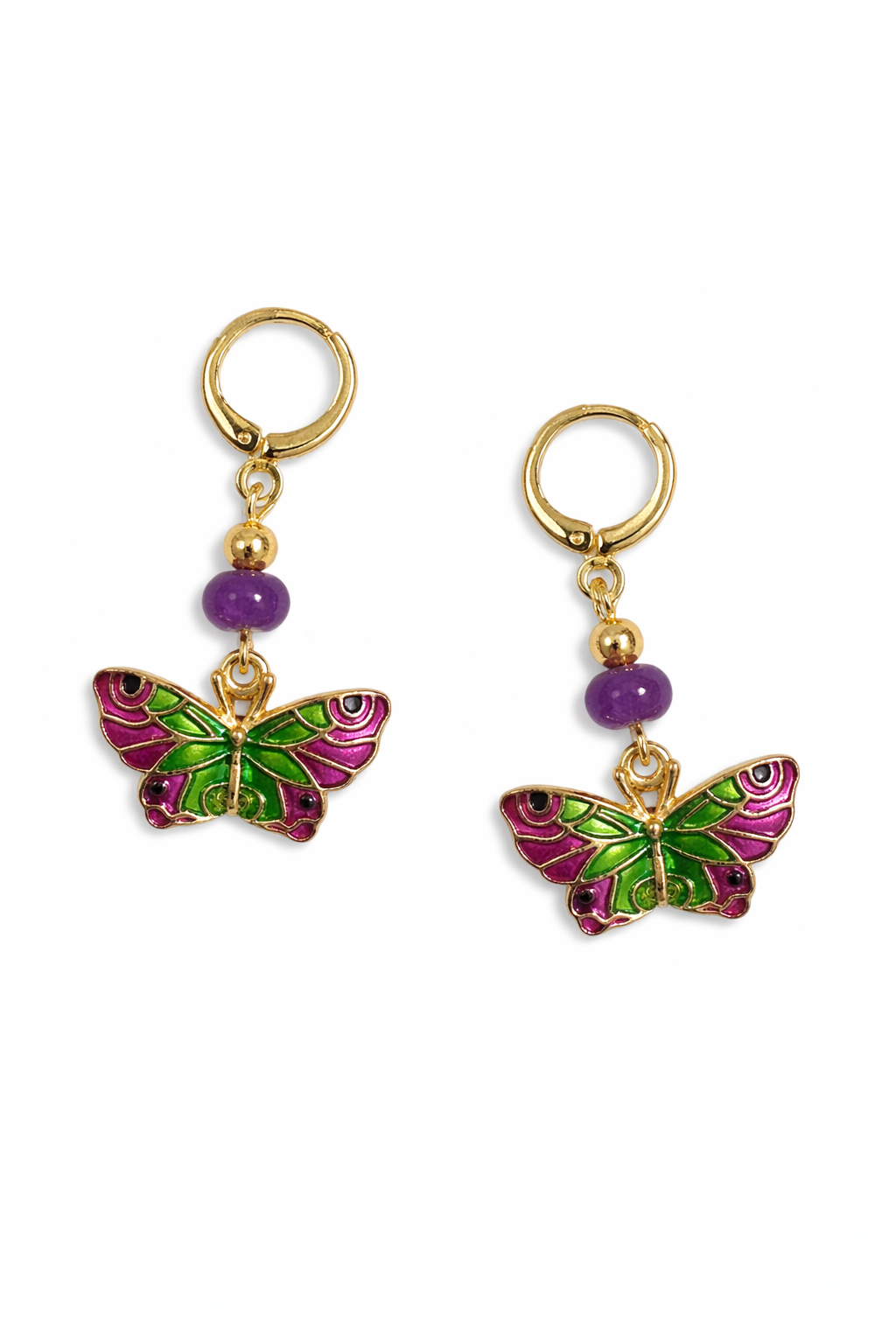 Whimsical Butterfly Earrings