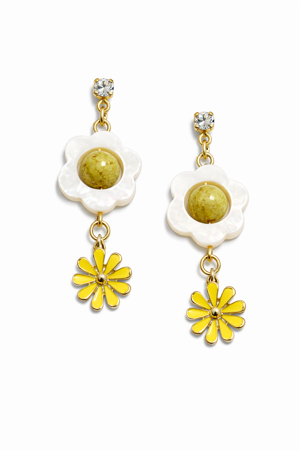 Floral Delight Dangle Earrings