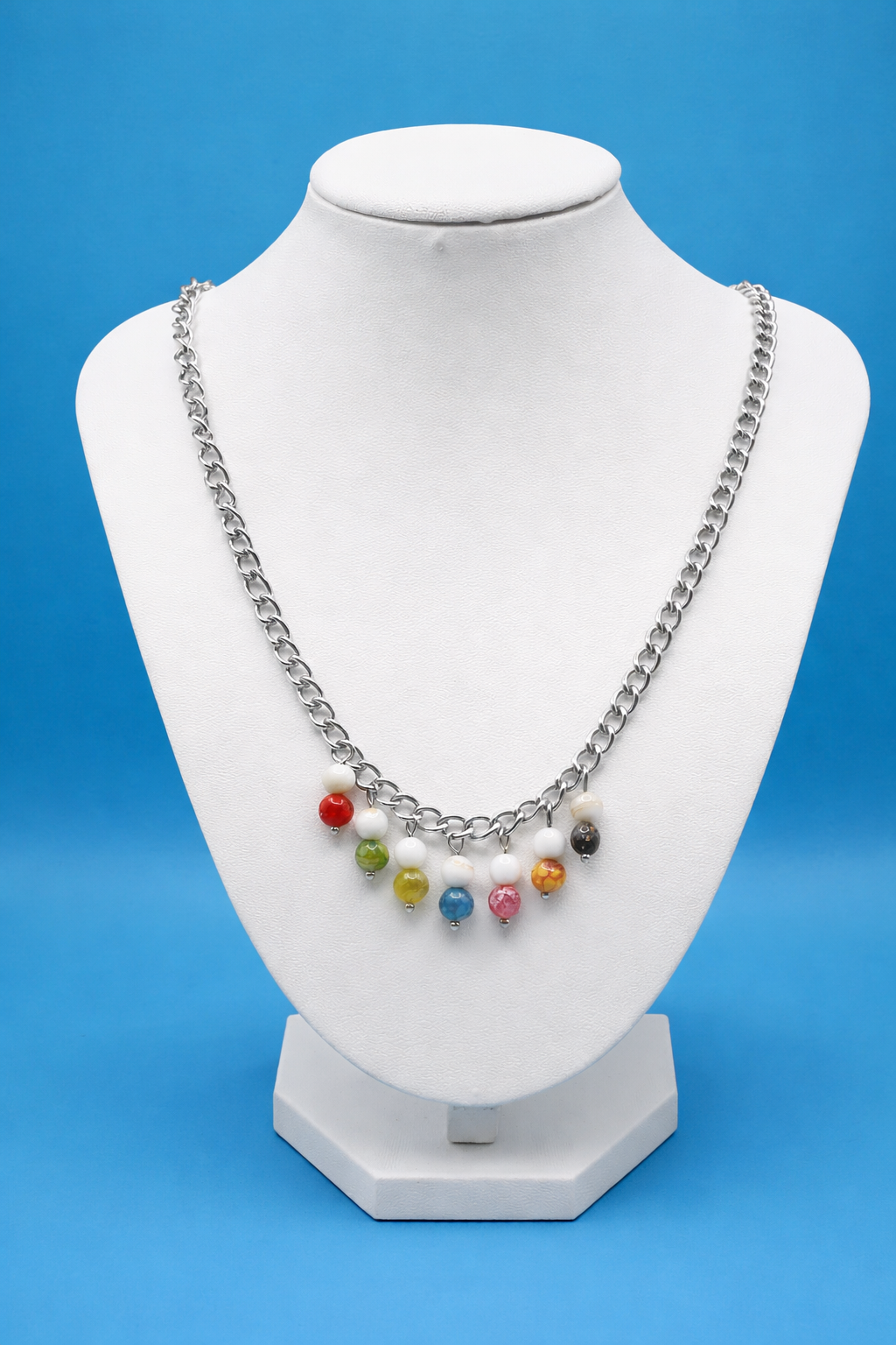 Rainbow Charm Necklace