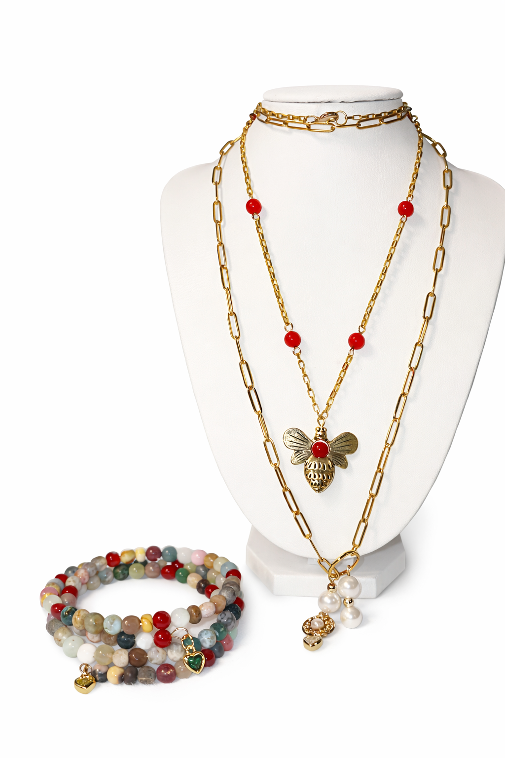 Golden Harmony Jewelry Set
