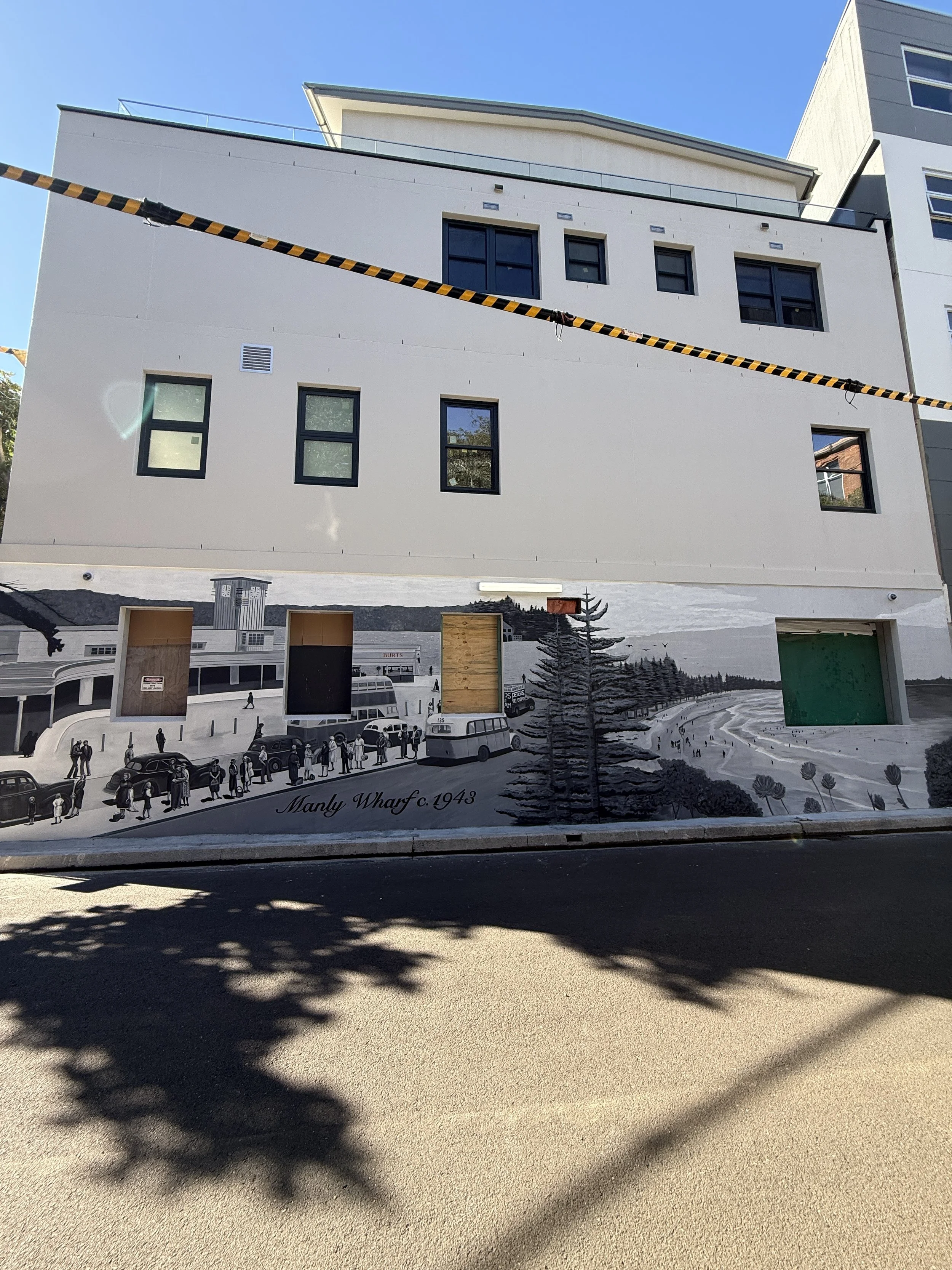 Manly Wharf Mural 