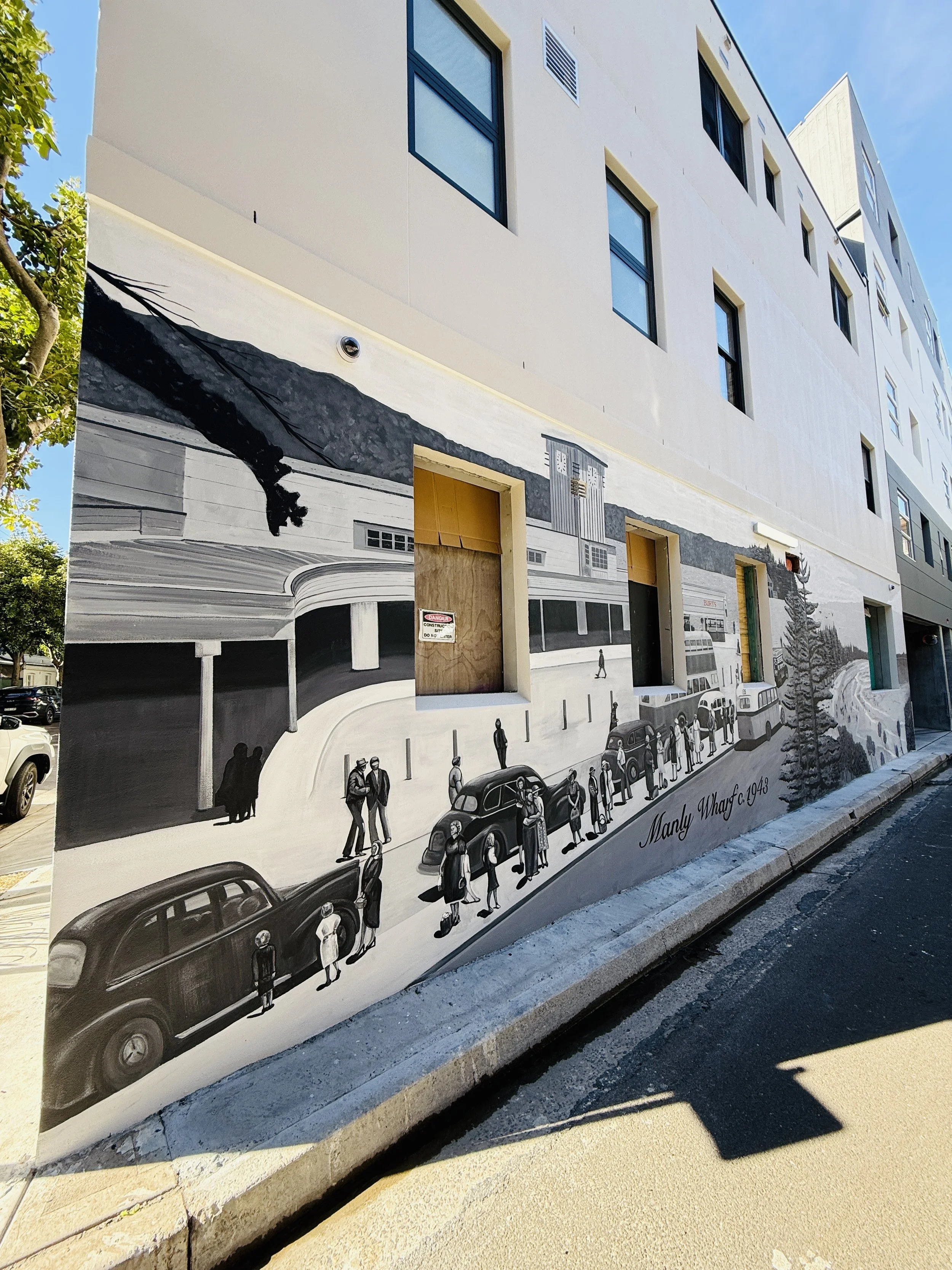Manly Wharf Mural