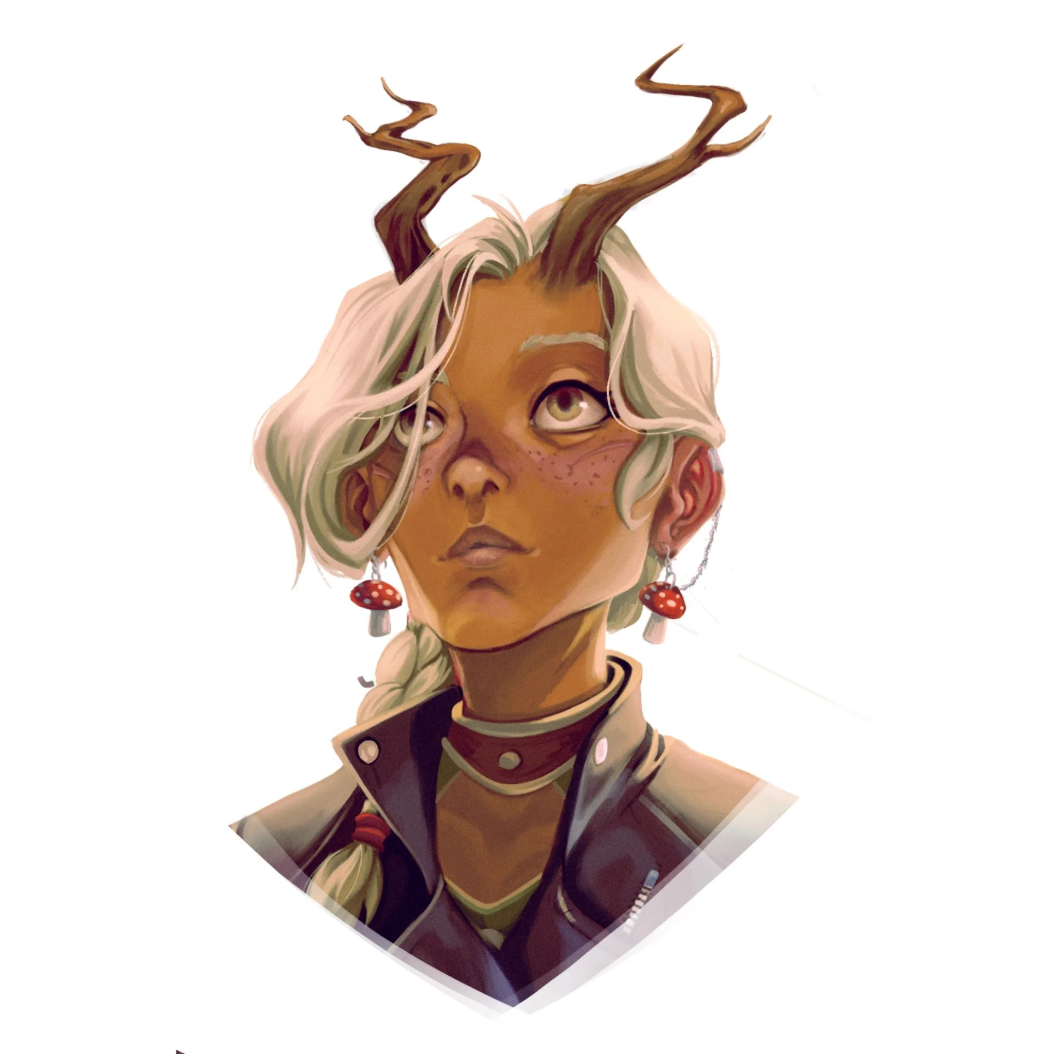 A fantasy portrait commission 