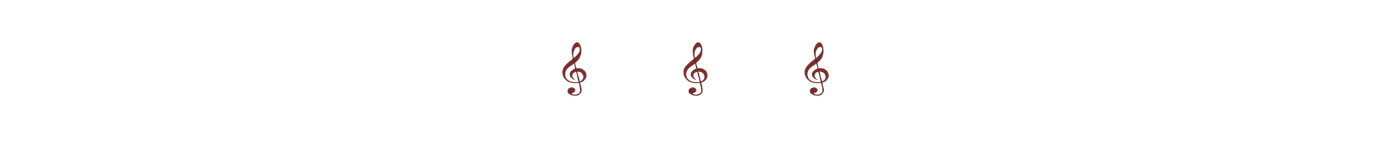 Musical notes and a sheet of music in the background.