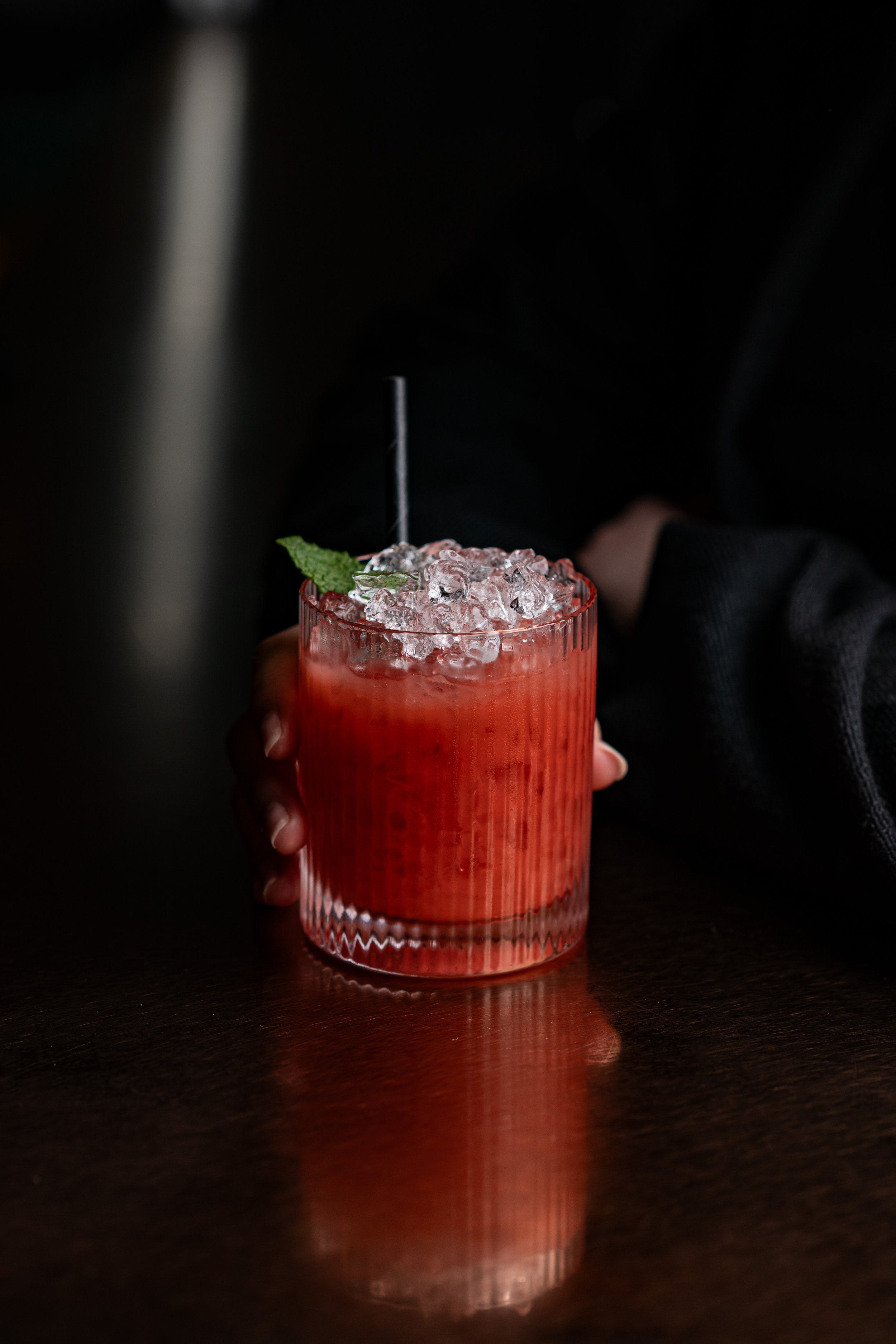 A Berry Crush cocktail.