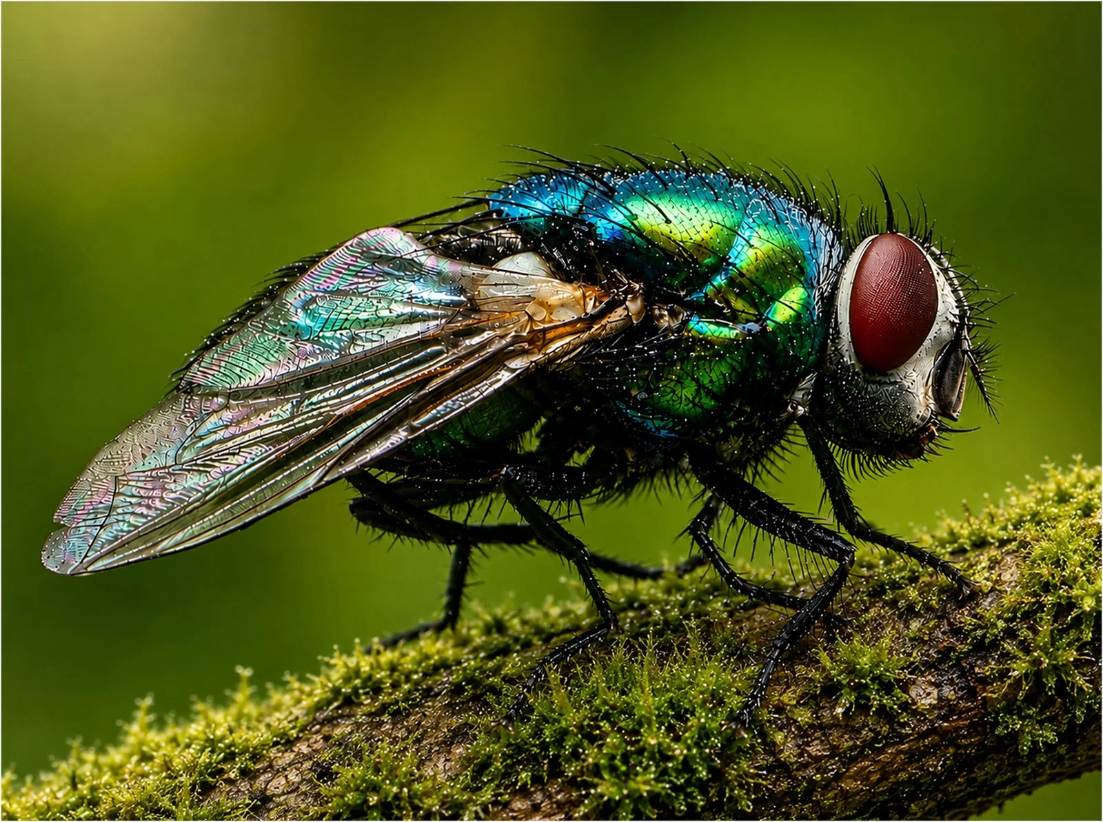 Green Bottle Fly - Wolfgang Wittling