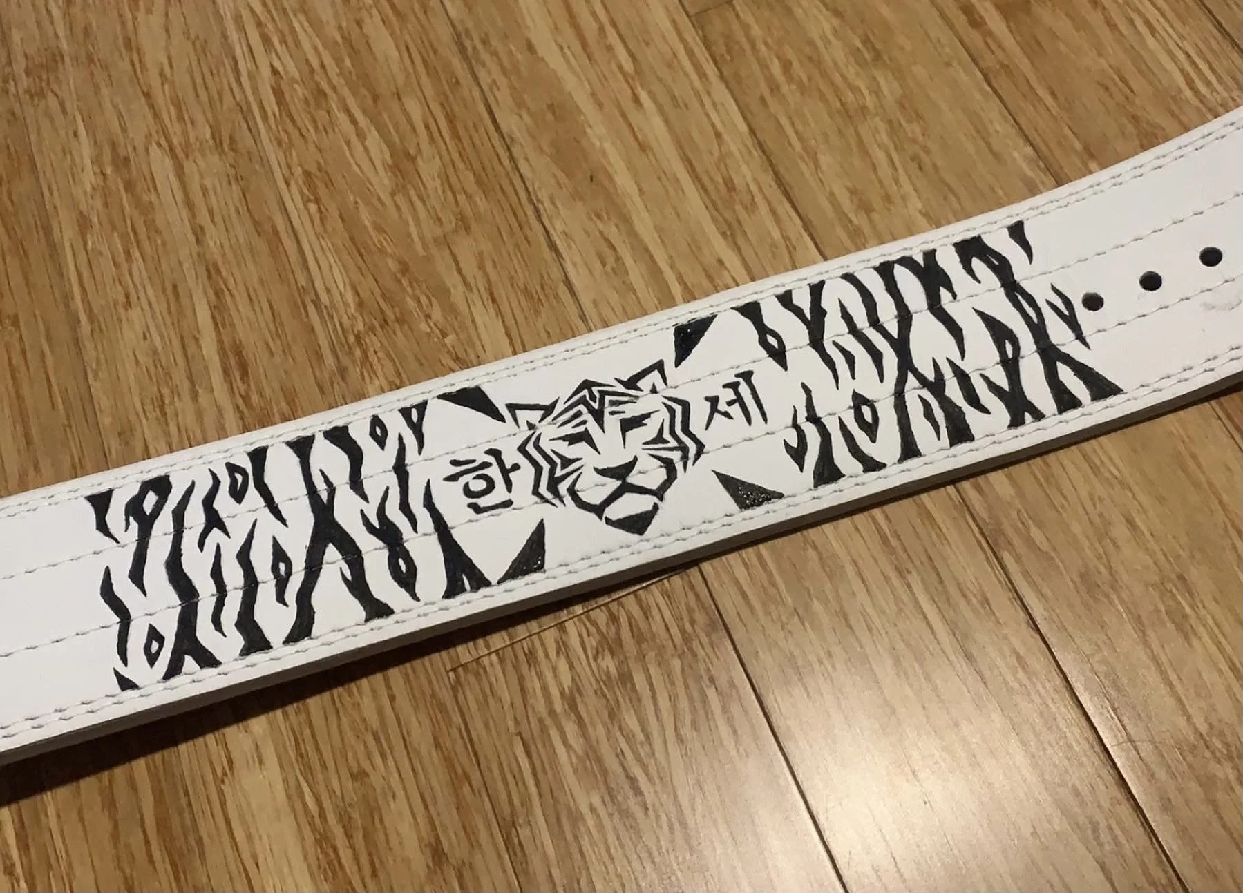 Catch Utah's lifting belt.