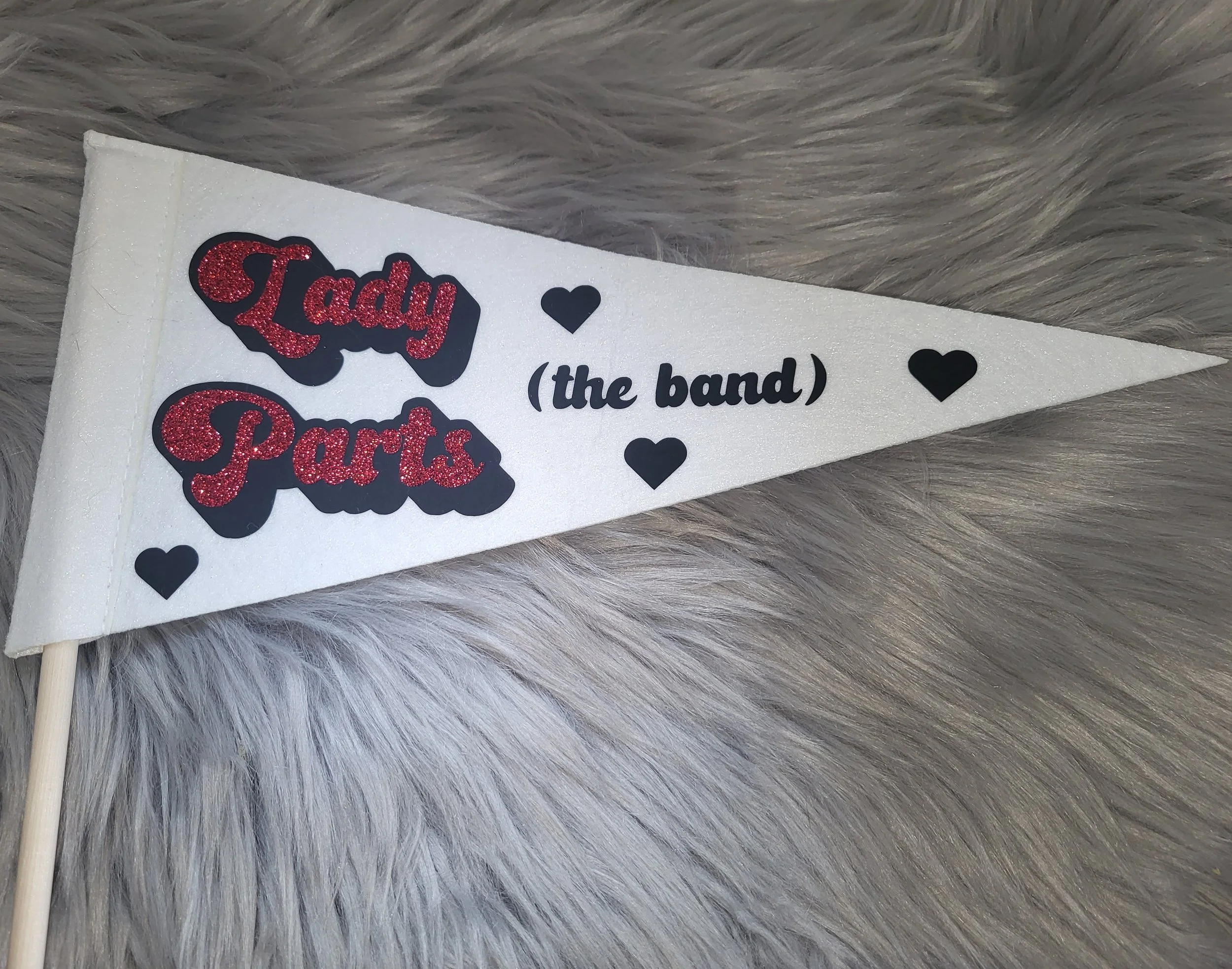 Lady Parts 8" Pennant