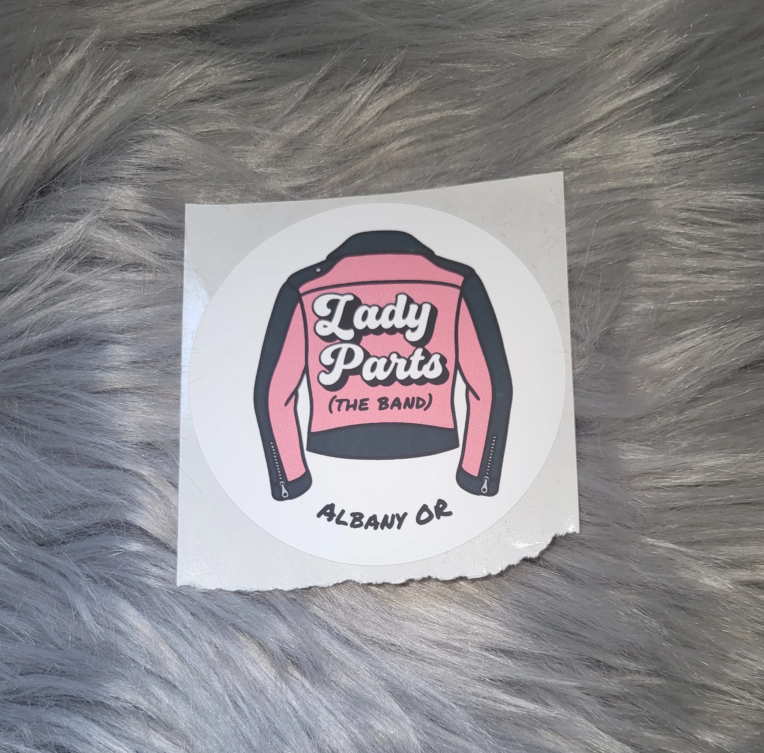 Lady Parts Sticker