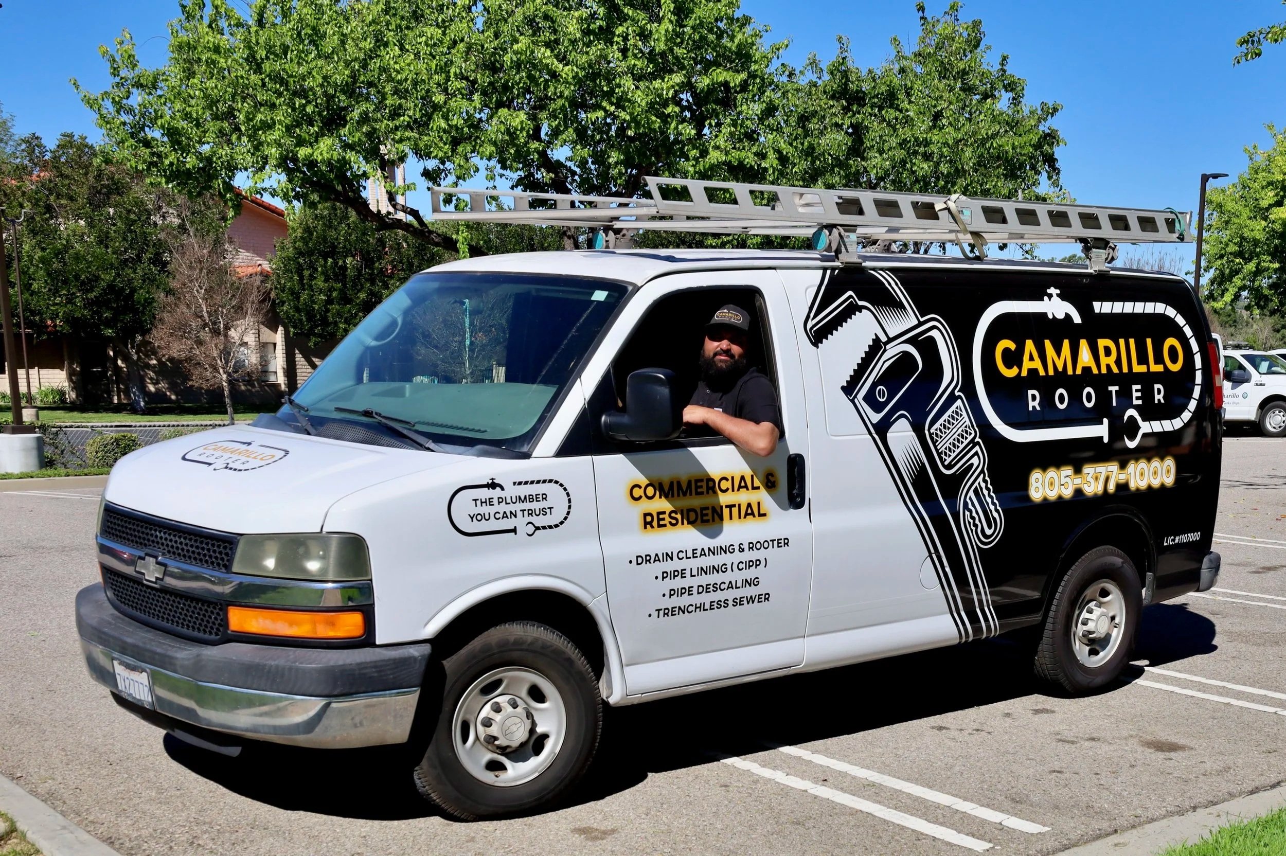 Camarillo Rooter is locally owned and operated by experienced plumber Lonnie Jimenez