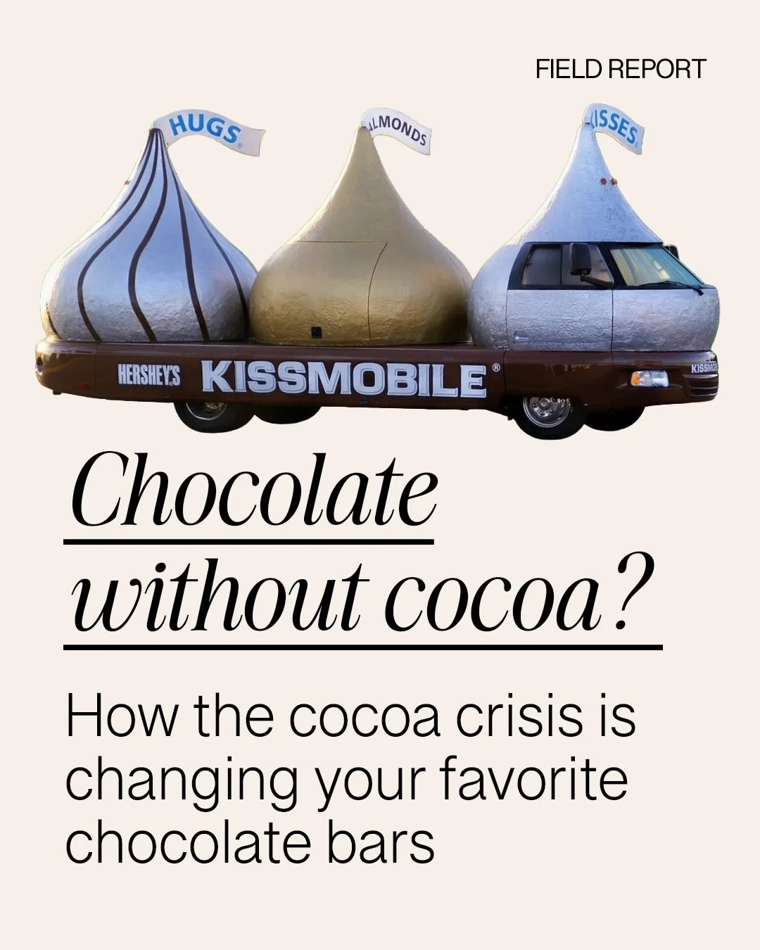 Does the future include chocolate bars without actual chocolate in them? 

Our head investigator @___ebrueltemur writes about the past, today and future of cocoa, and how climate change will continue to shape our access to some of the world&rsquo;s m