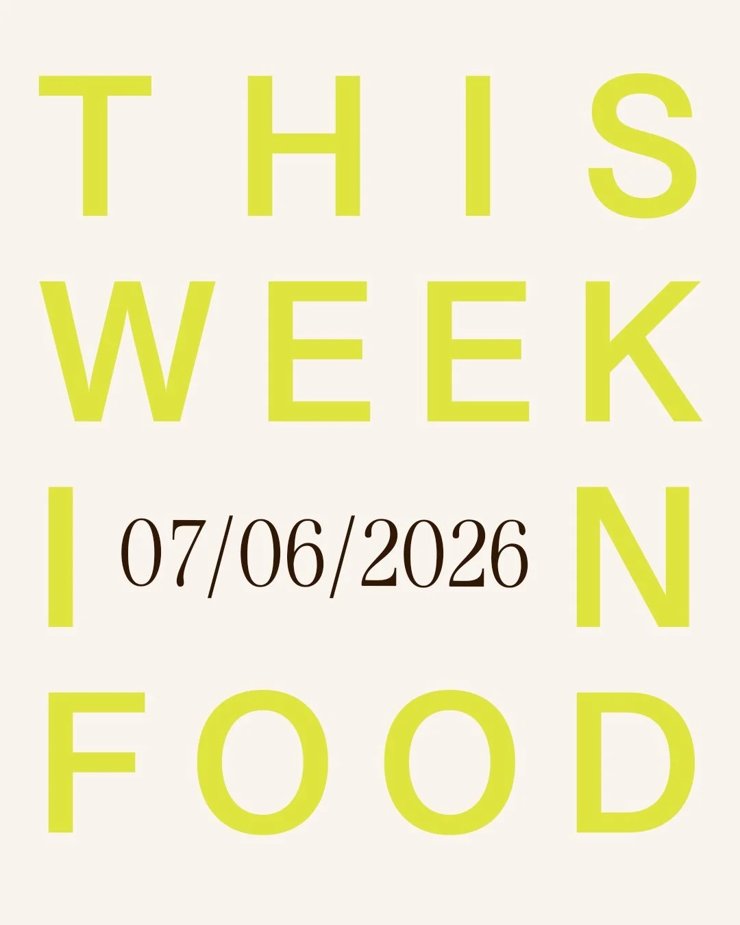 Your weekly food news briefing, from Fritto.

The most important stories in food &mdash; covering economics, environment, policy, innovation and culture. 

Follow us for your weekly check-in on the pulse of the industry. 

#foodnews #frittoeditions