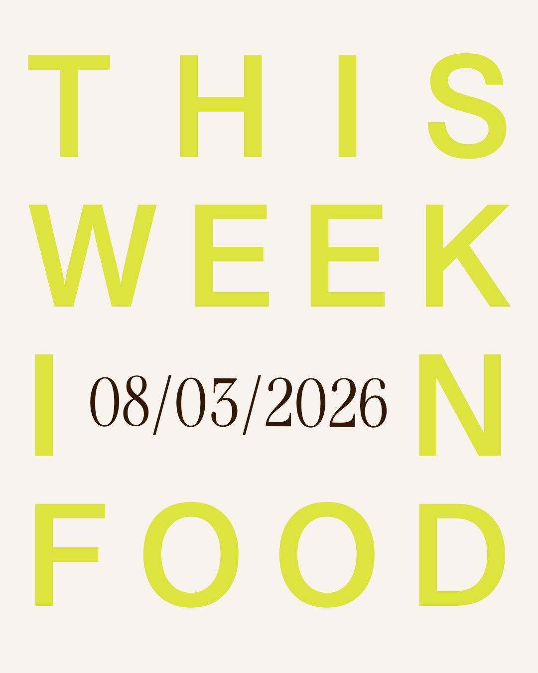 Your weekly food news briefing, from Fritto.

The most important stories in food &mdash; covering economics, environment, policy, innovation and culture. 

Follow us for your weekly check-in on the pulse of the industry. 

#foodnews #frittoeditions