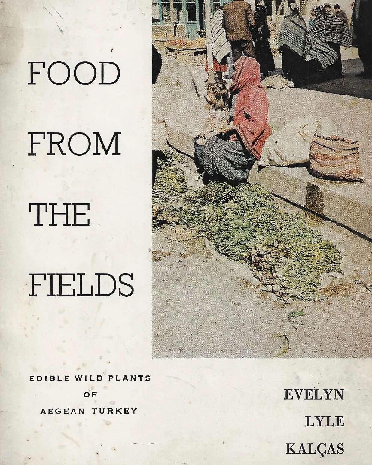 Our next Sunday book to inspire you to cook at home is none other than Evelyn Kal&ccedil;as&rsquo; guide to the edible wild plants on the Aegean coast of Turkey. 

&ldquo;Food from the Fields&rdquo; was originally published in 1974 by a small Turkish