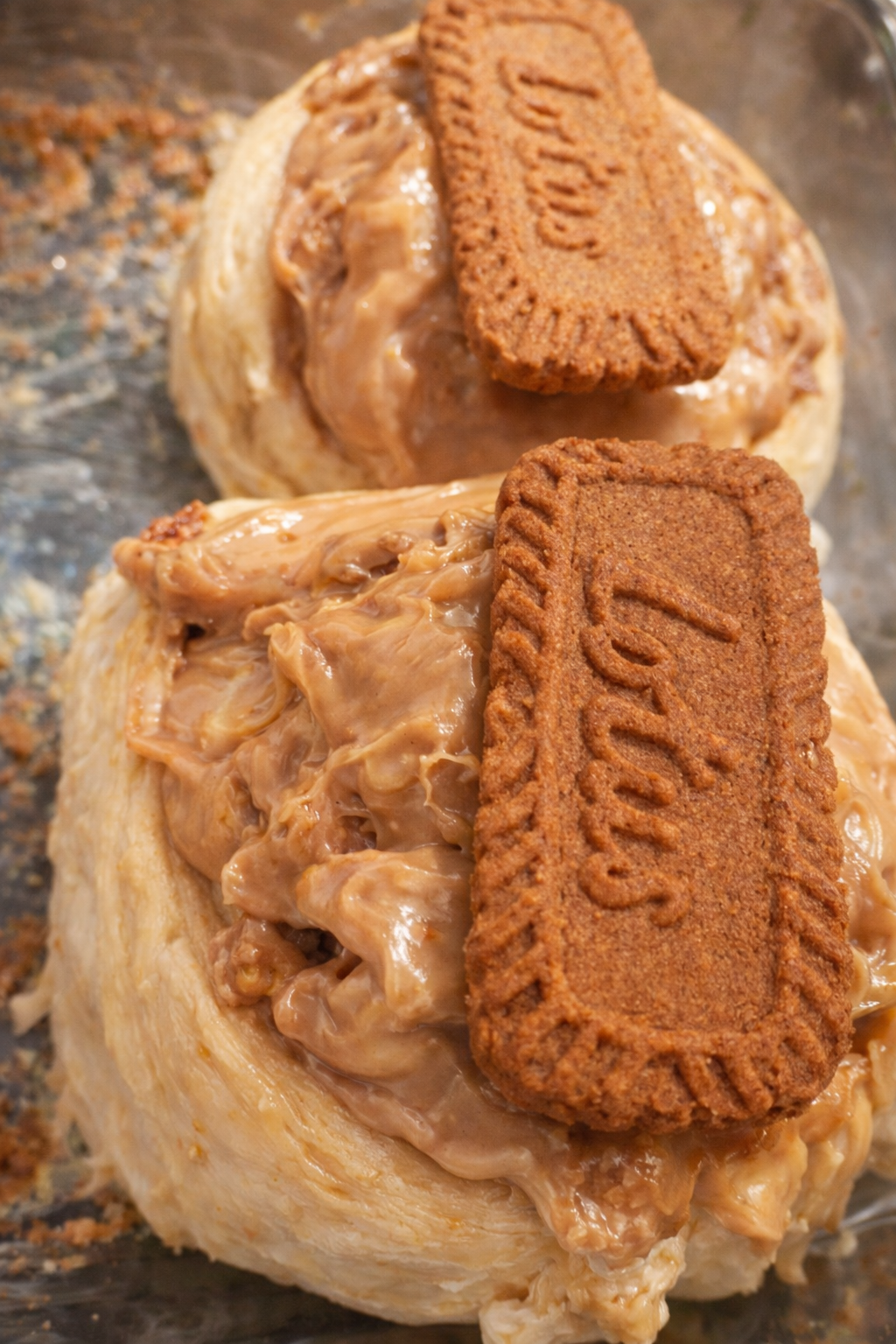 Biscoff cinnamon roll