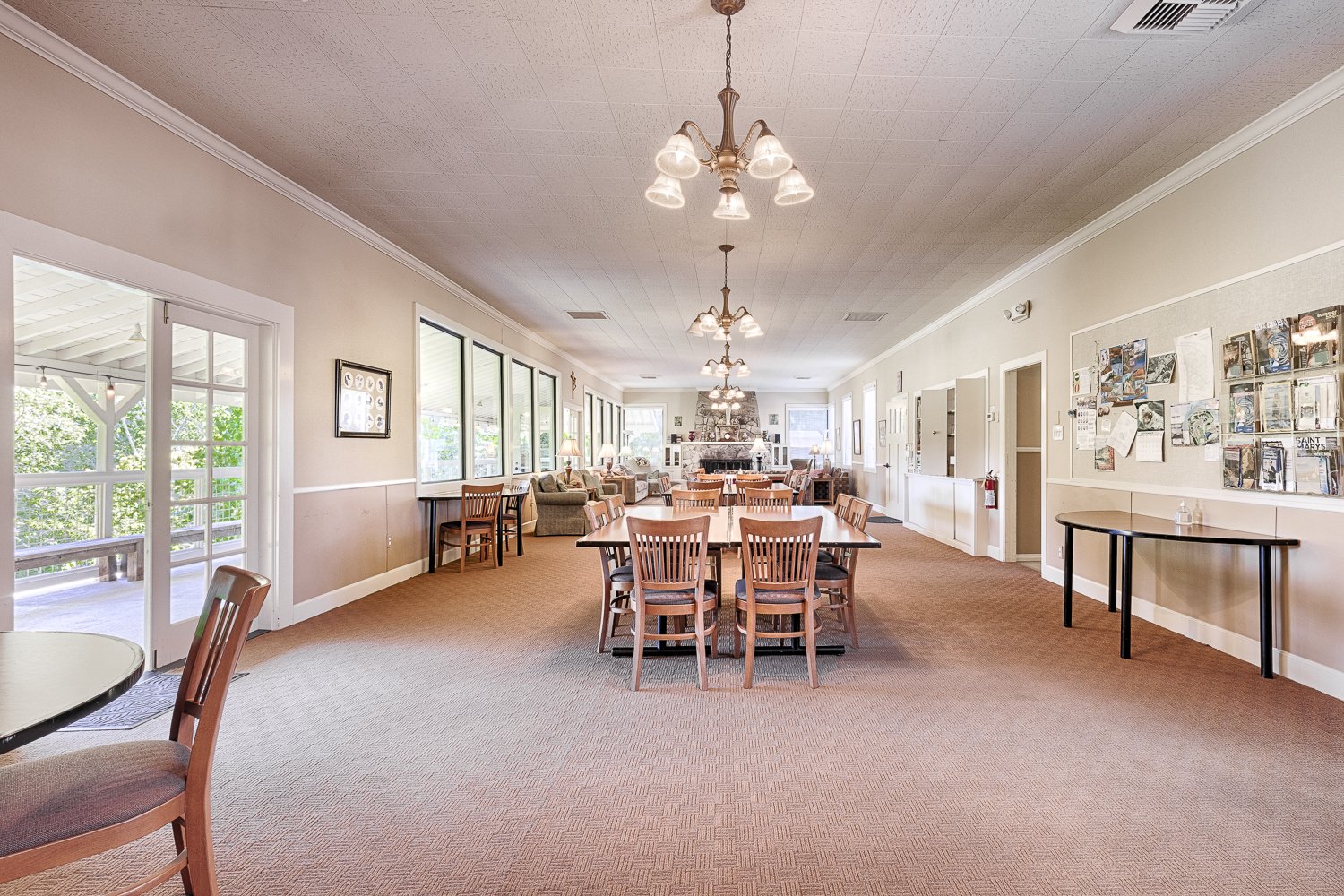 Main Lodge (Deck on the left)