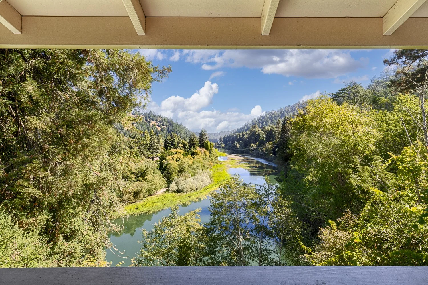 View from the Lodge deck.
