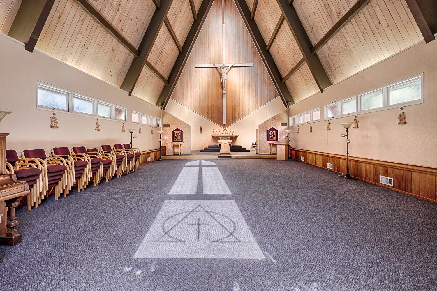 Inside Chapel - front