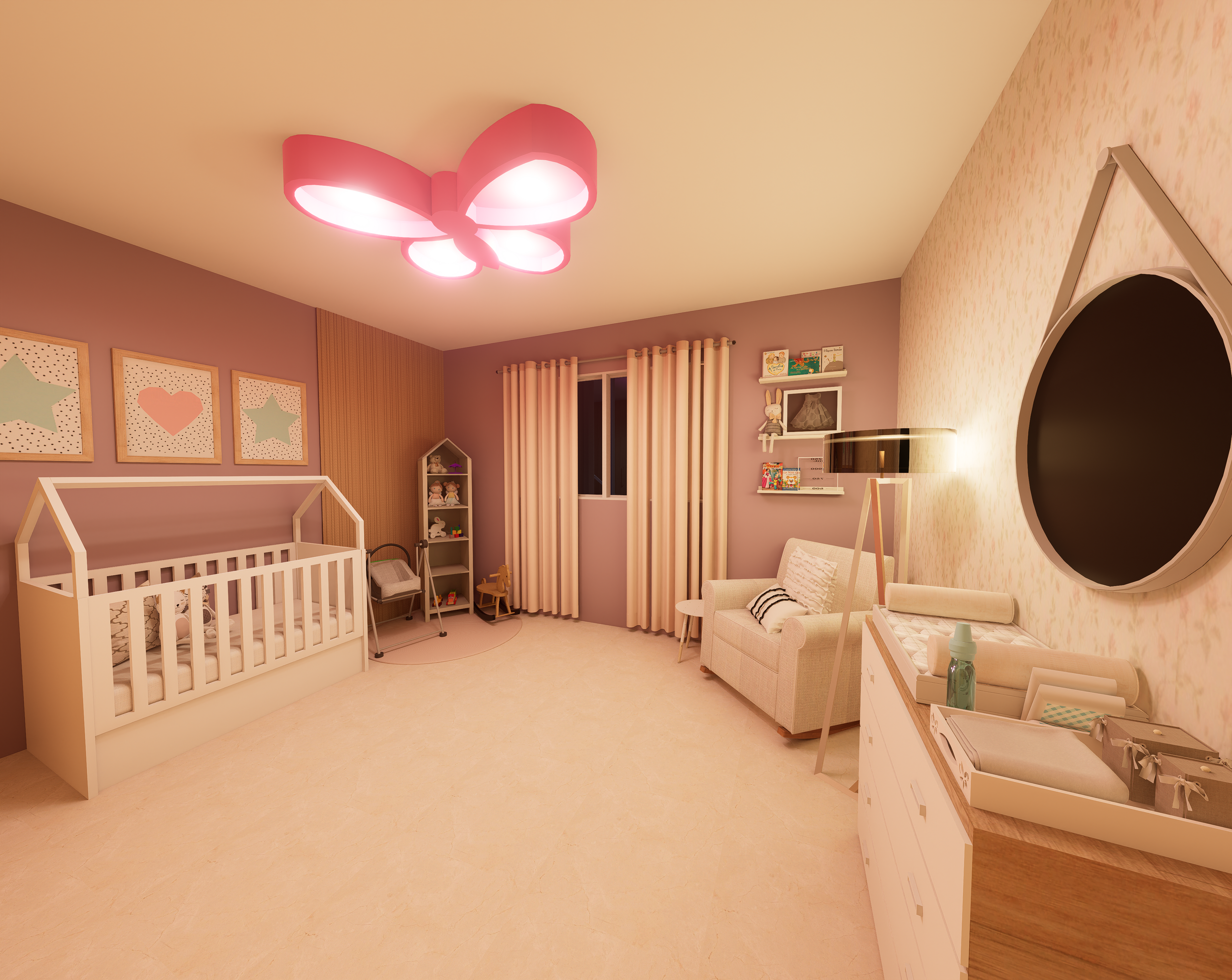 Diseño y Remodelación de Habitación para Bebé