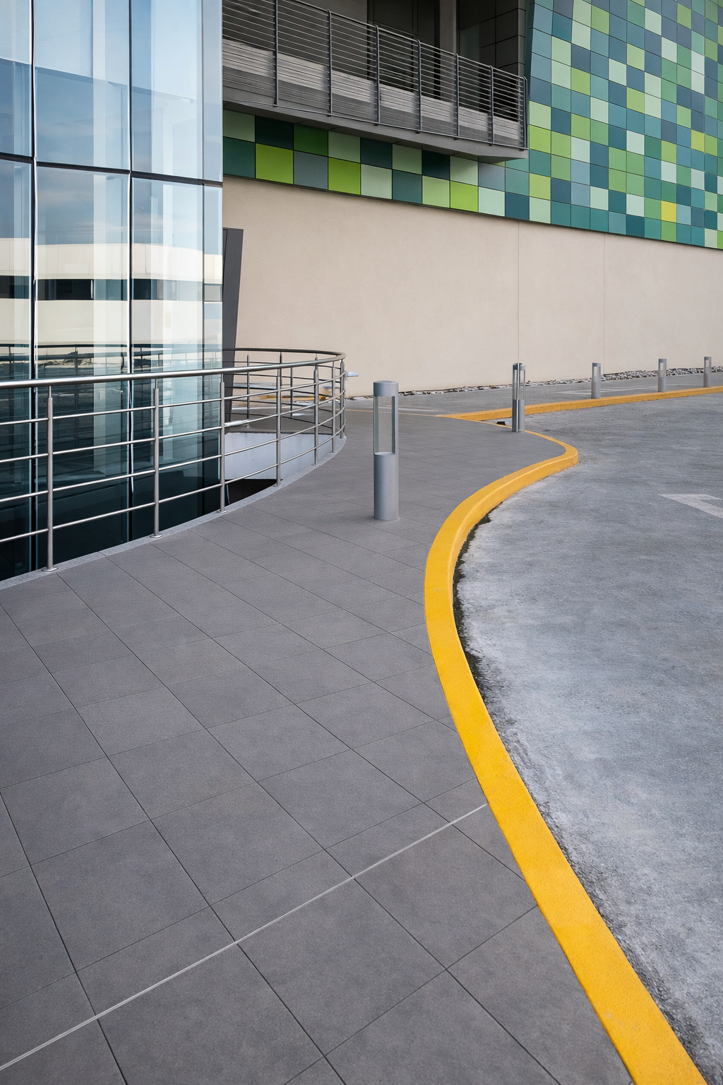 Reemplazo de pisos exteriores – Altaplaza Mall