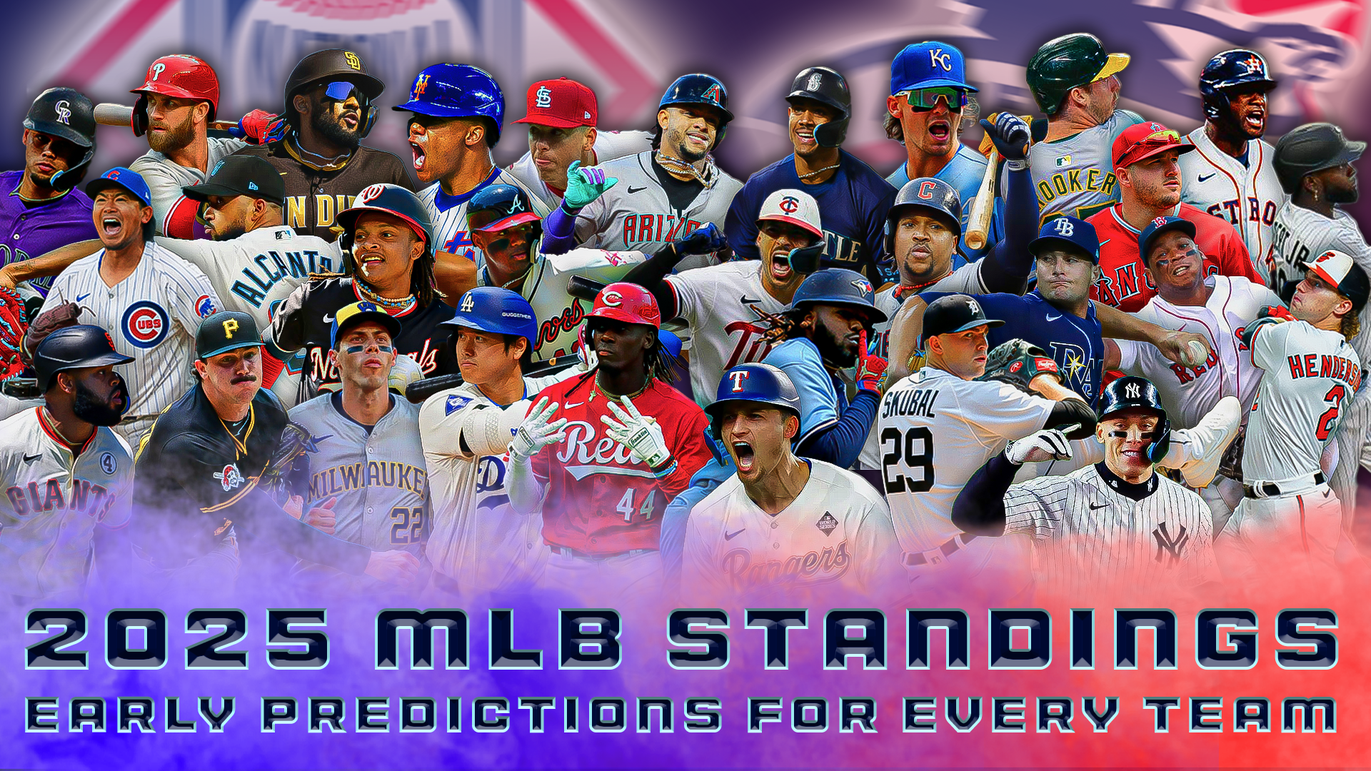 2025 MLB Standings: Early Predictions for Every Team