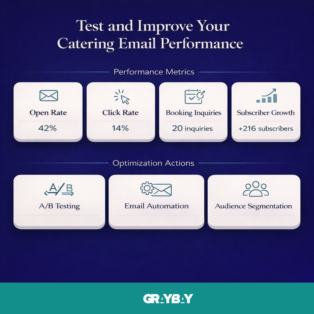 Test and Improve Your Catering Email Performance