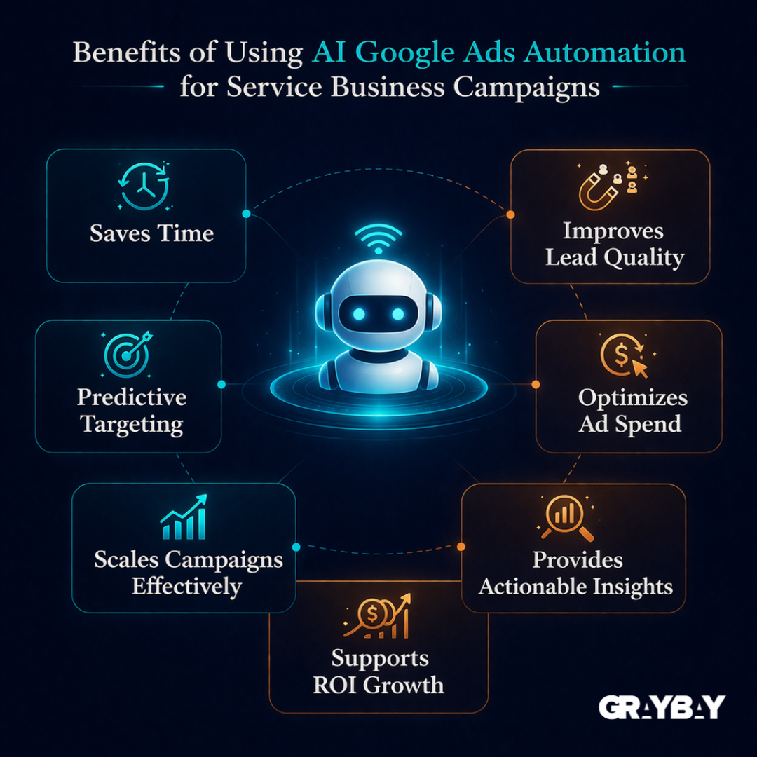 Benefits of Using AI Google Ads Automation for Service Business Campaigns