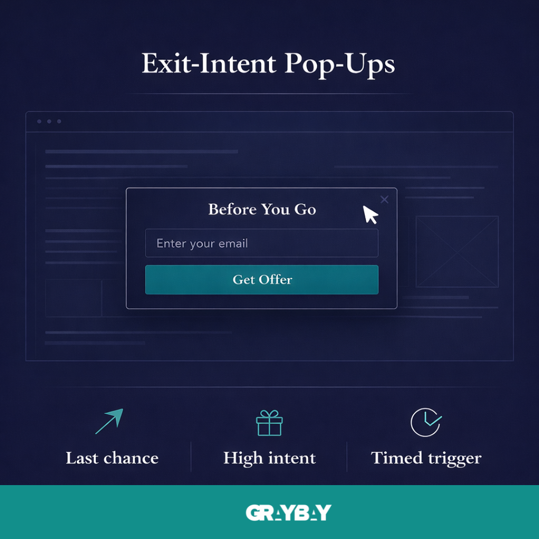 Exit-Intent Pop-Ups