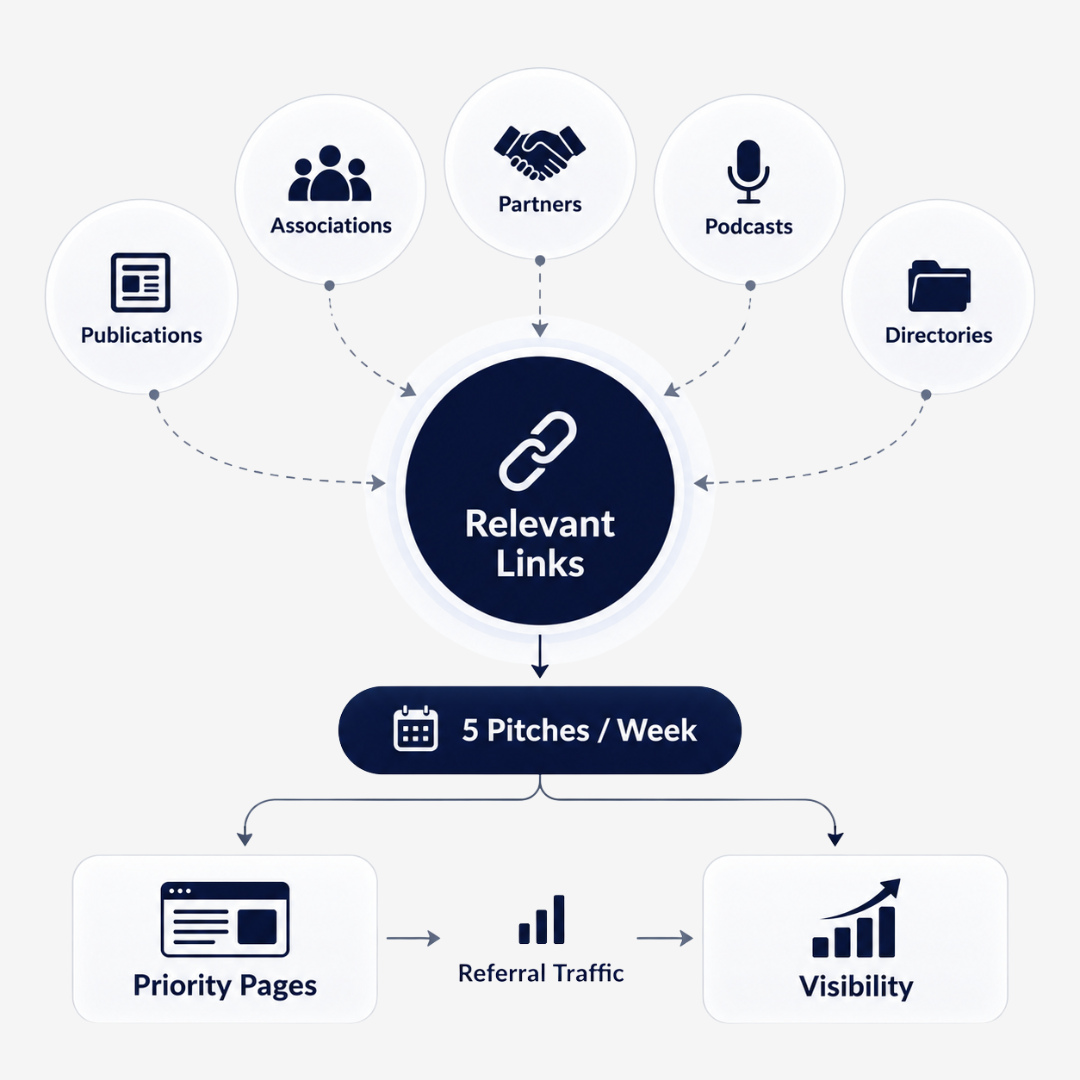 6. Pursue Relevant Link Opportunities Every Week